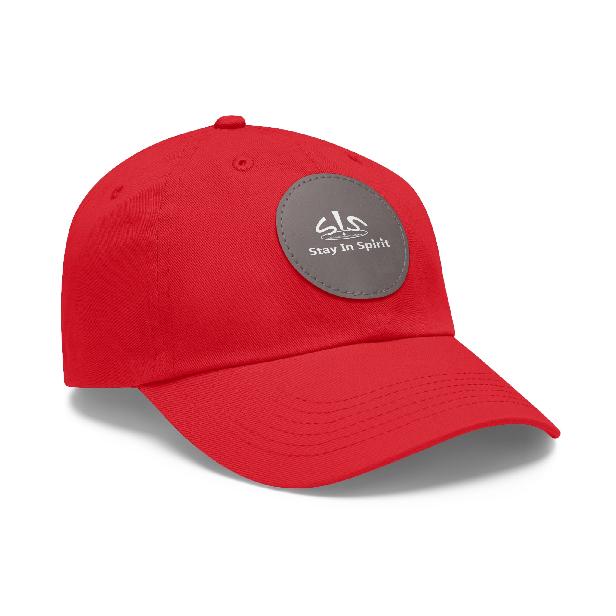 Stay In Spirit Dad Hat with Leather Round Patch