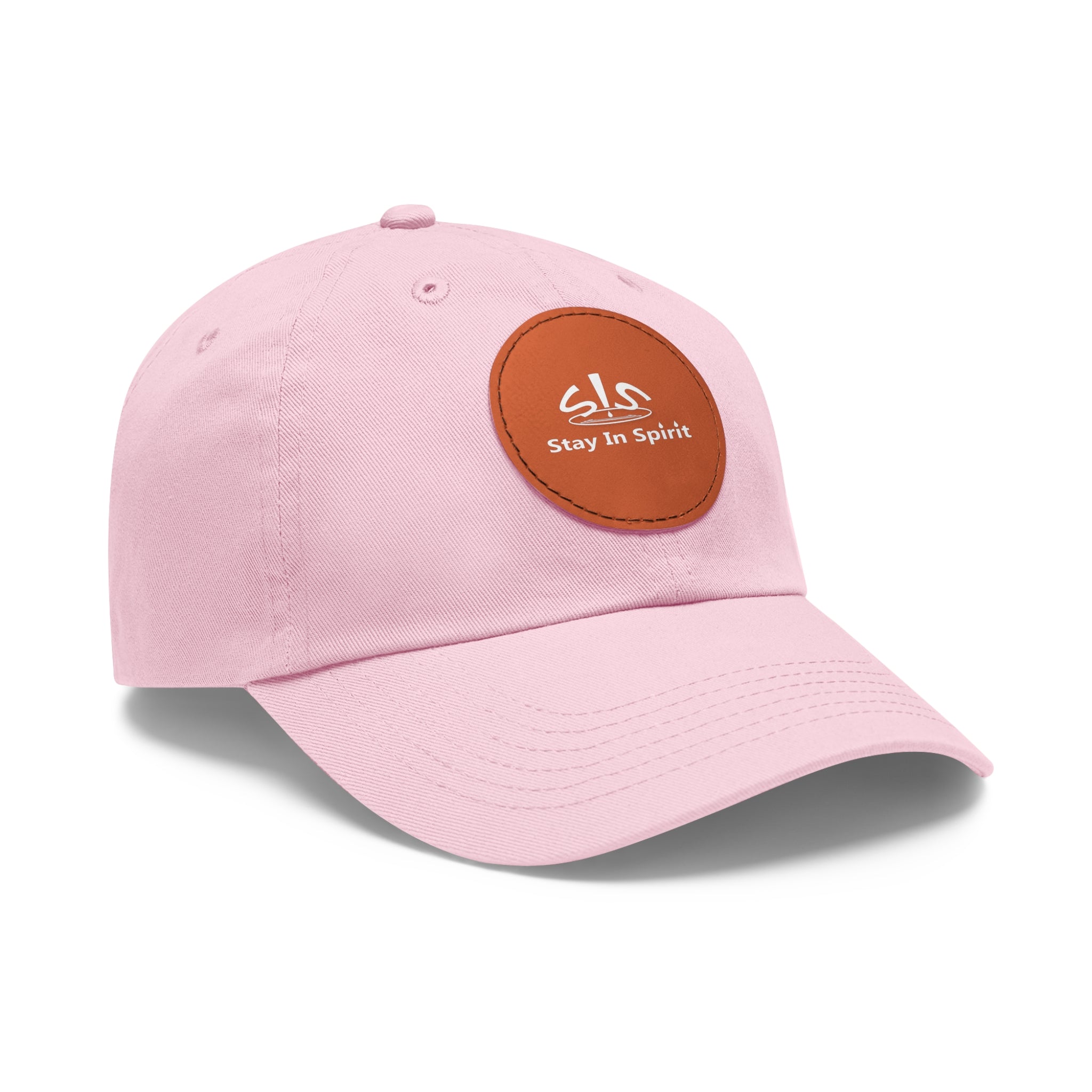 Stay In Spirit Dad Hat with Leather Round Patch
