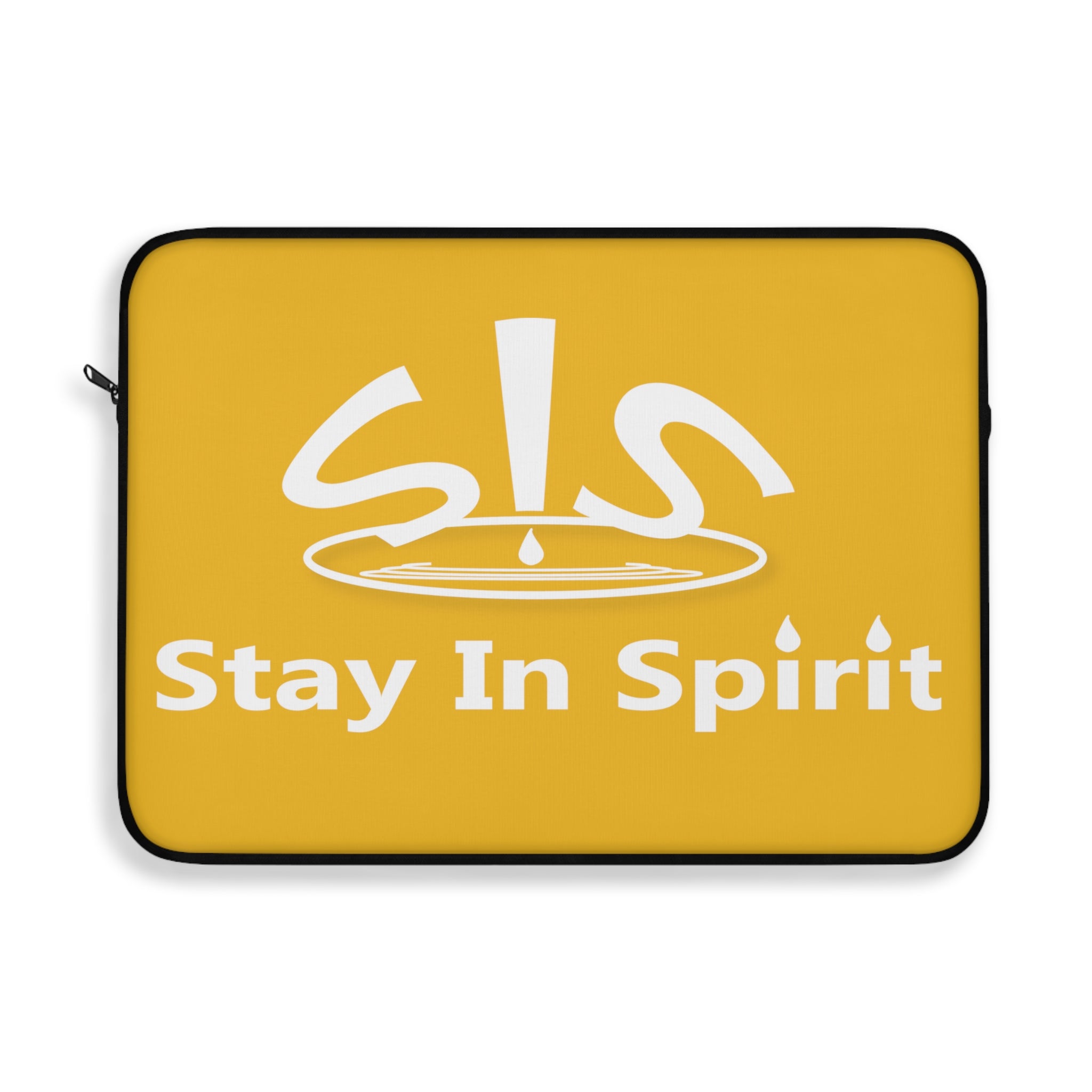 Yellow Stay In Spirit Laptop Sleeve - Stay In Spirit Shop