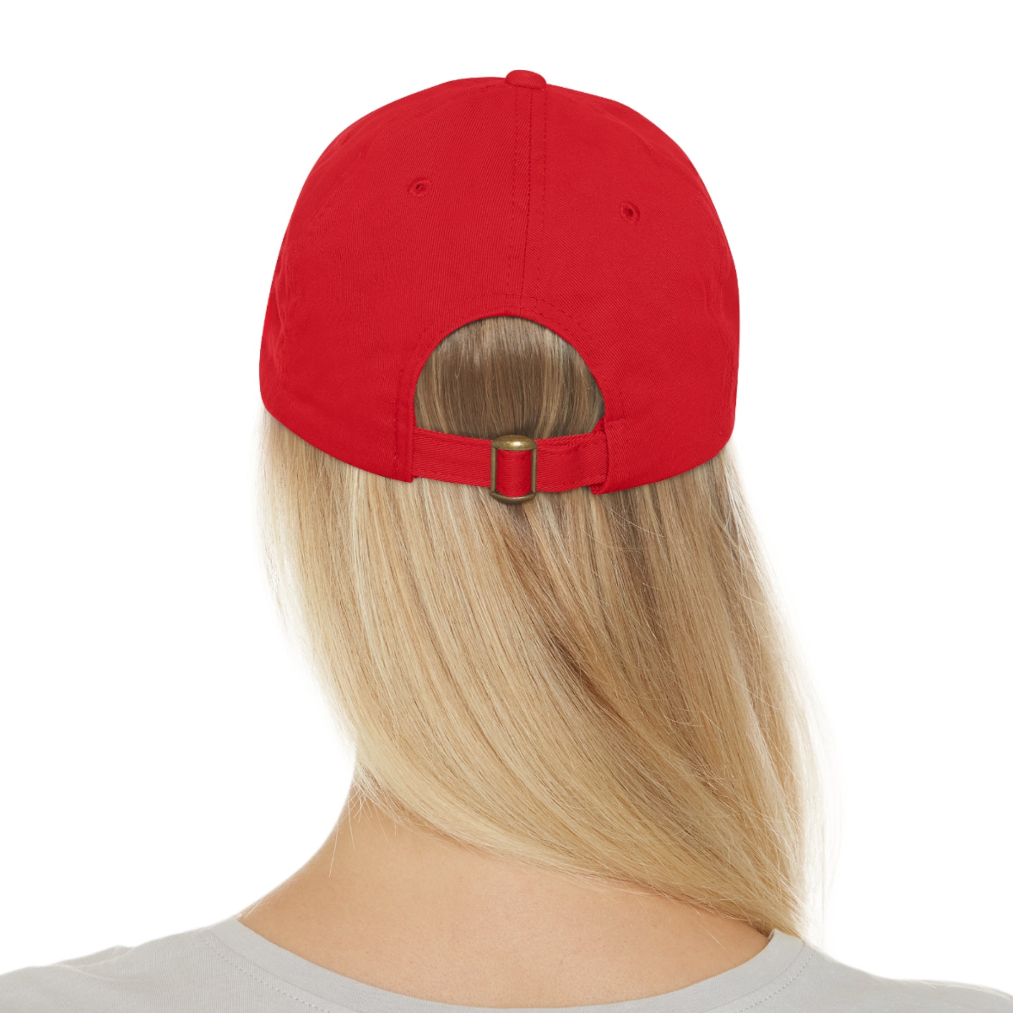 Stay In Spirit Dad Hat with Leather Round Patch