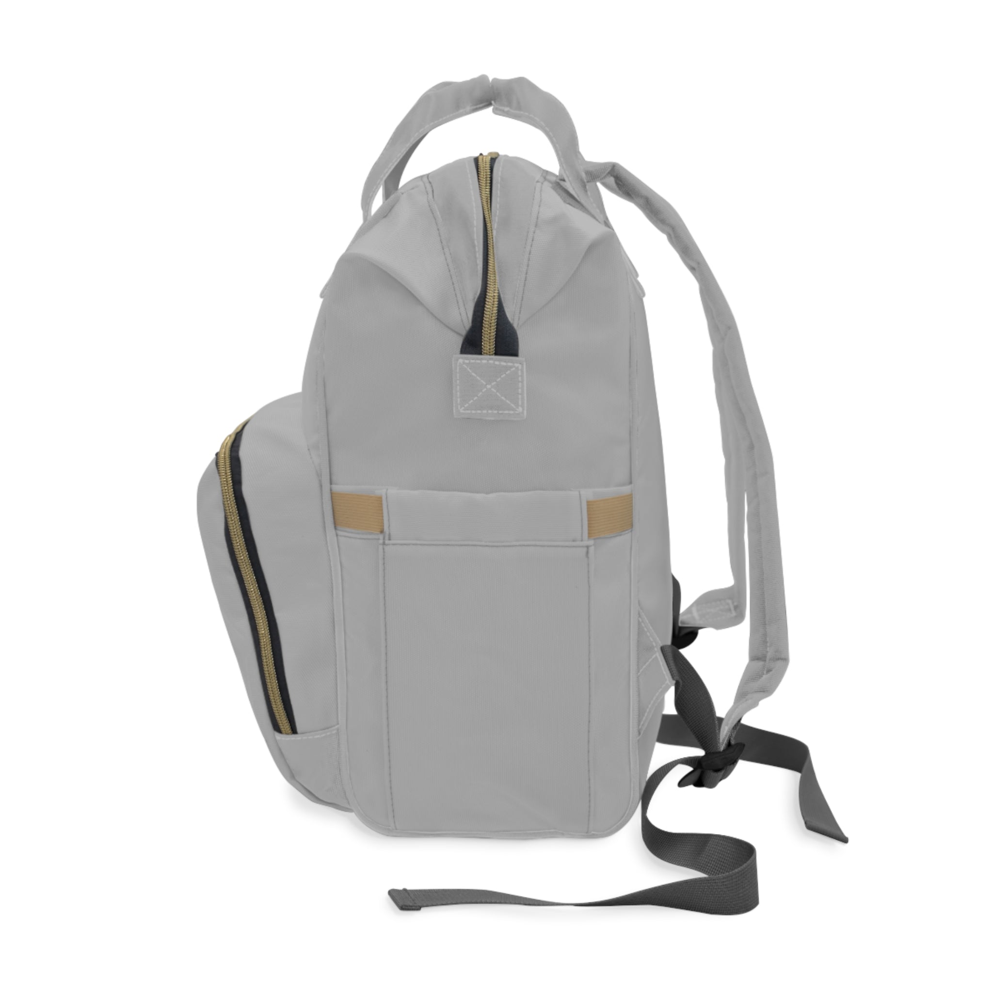 Gray Stay In Spirit Multifunctional Diaper Backpack - Stay In Spirit Shop