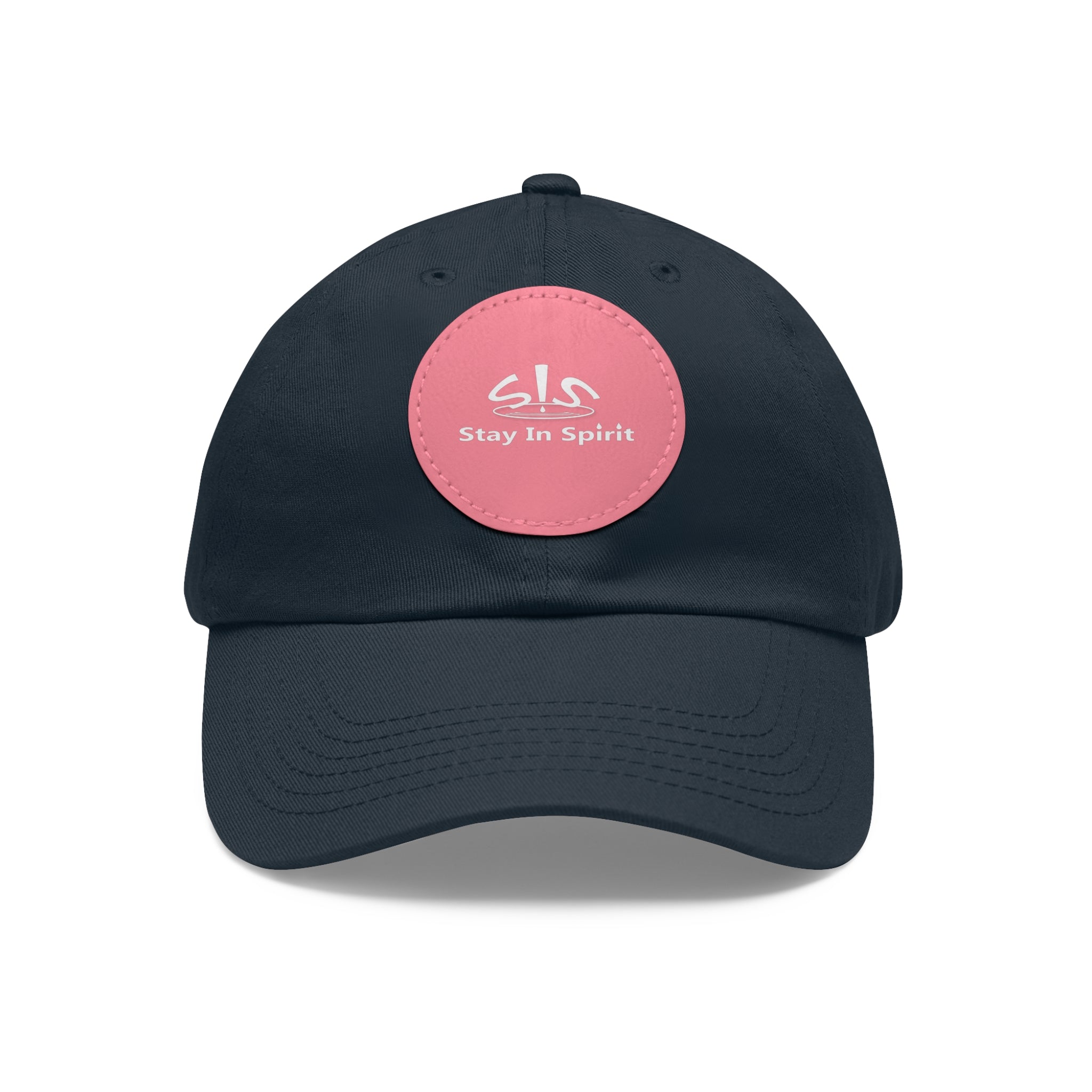 Stay In Spirit Dad Hat with Leather Round Patch