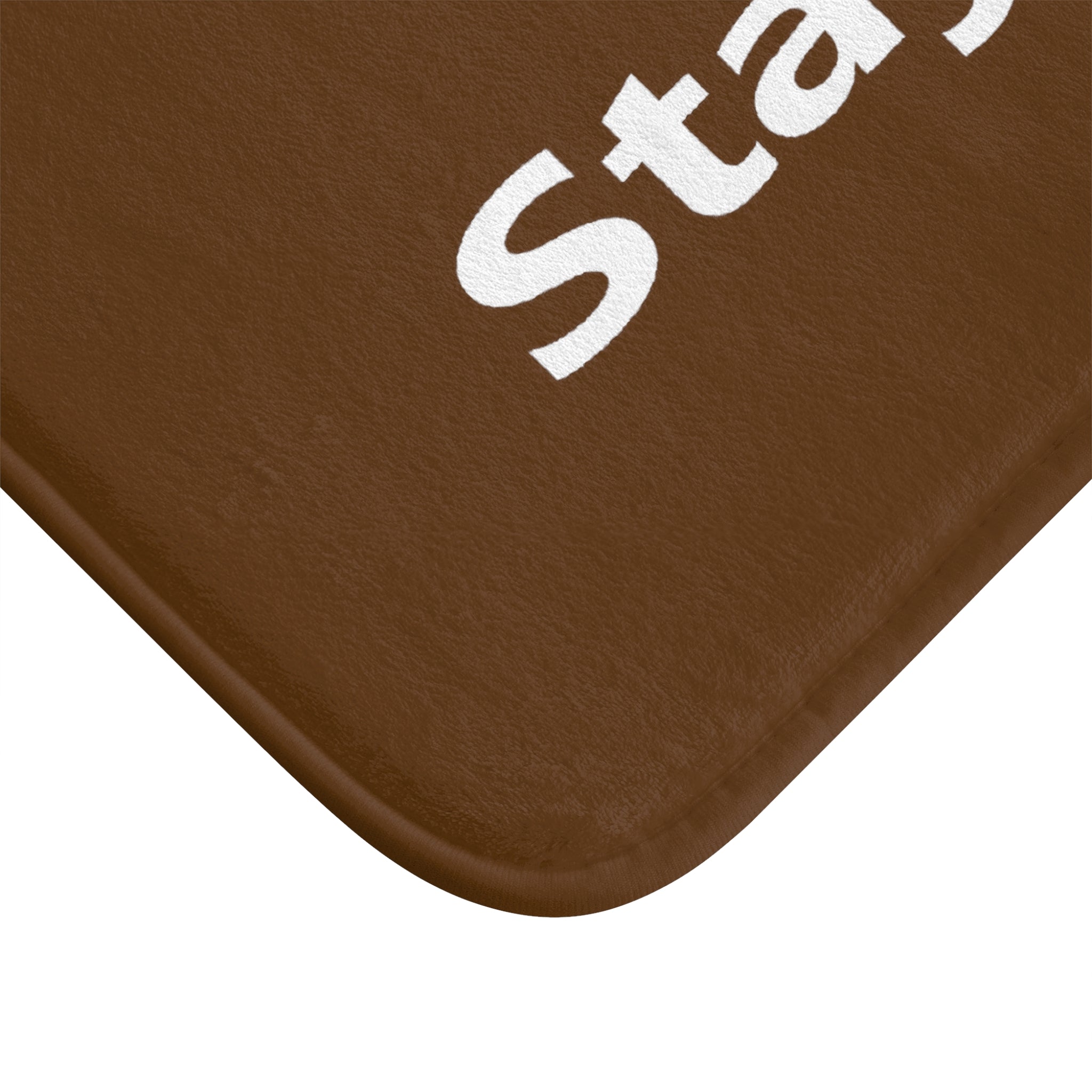 Stay In Spirit Bath Mat (Brown) - Stay In Spirit Shop