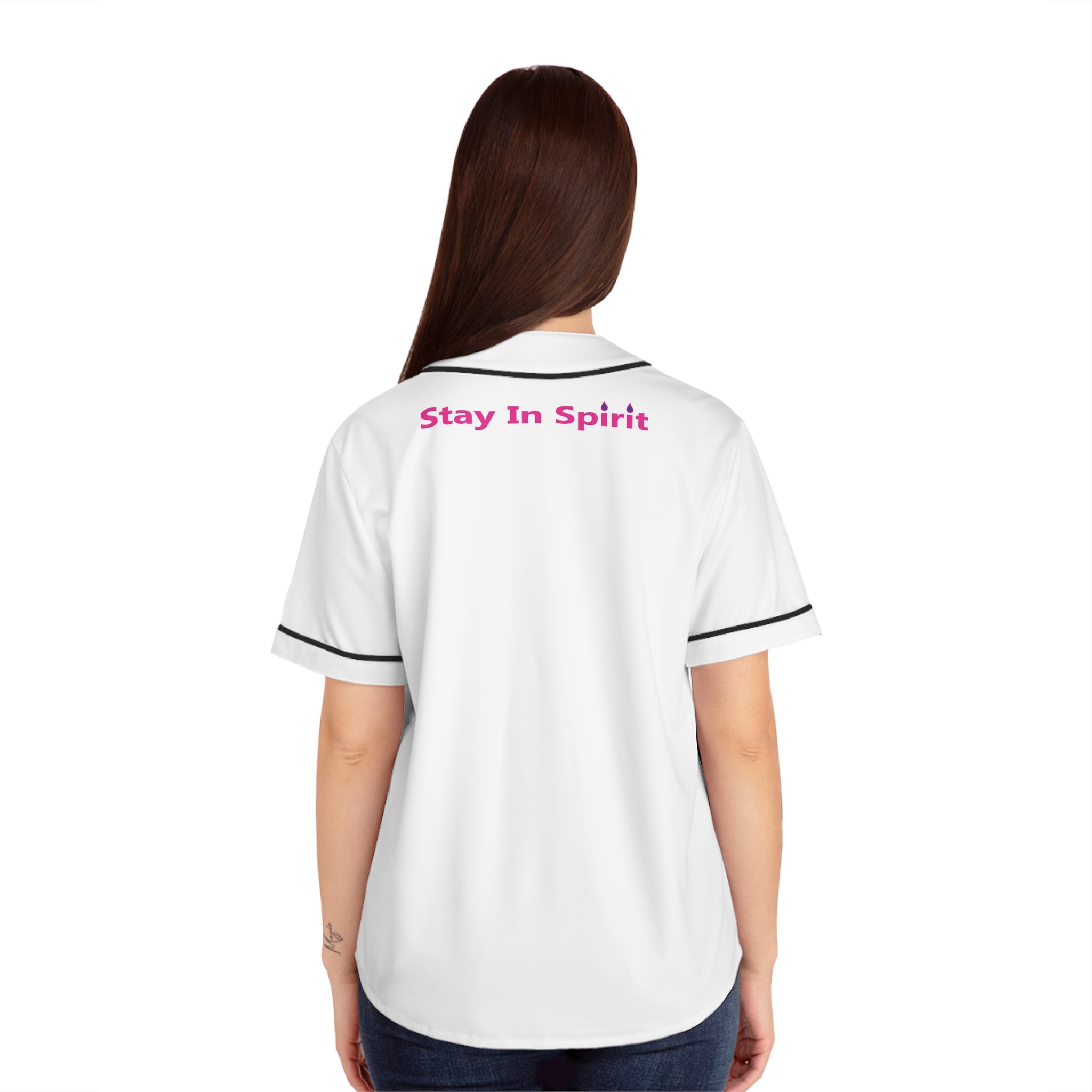 Stay In Spirit Women's Baseball Jersey - Stay In Spirit Shop