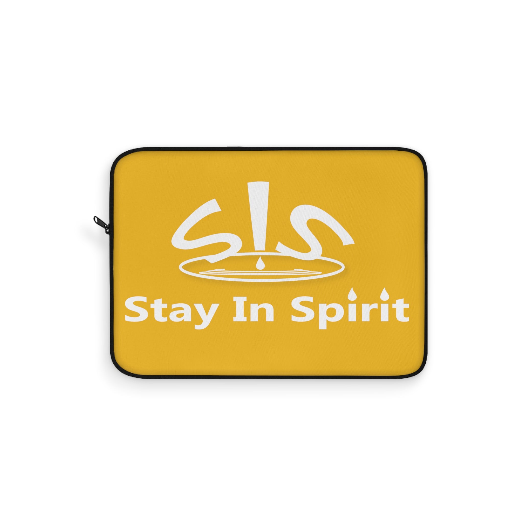 Yellow Stay In Spirit Laptop Sleeve - Stay In Spirit Shop