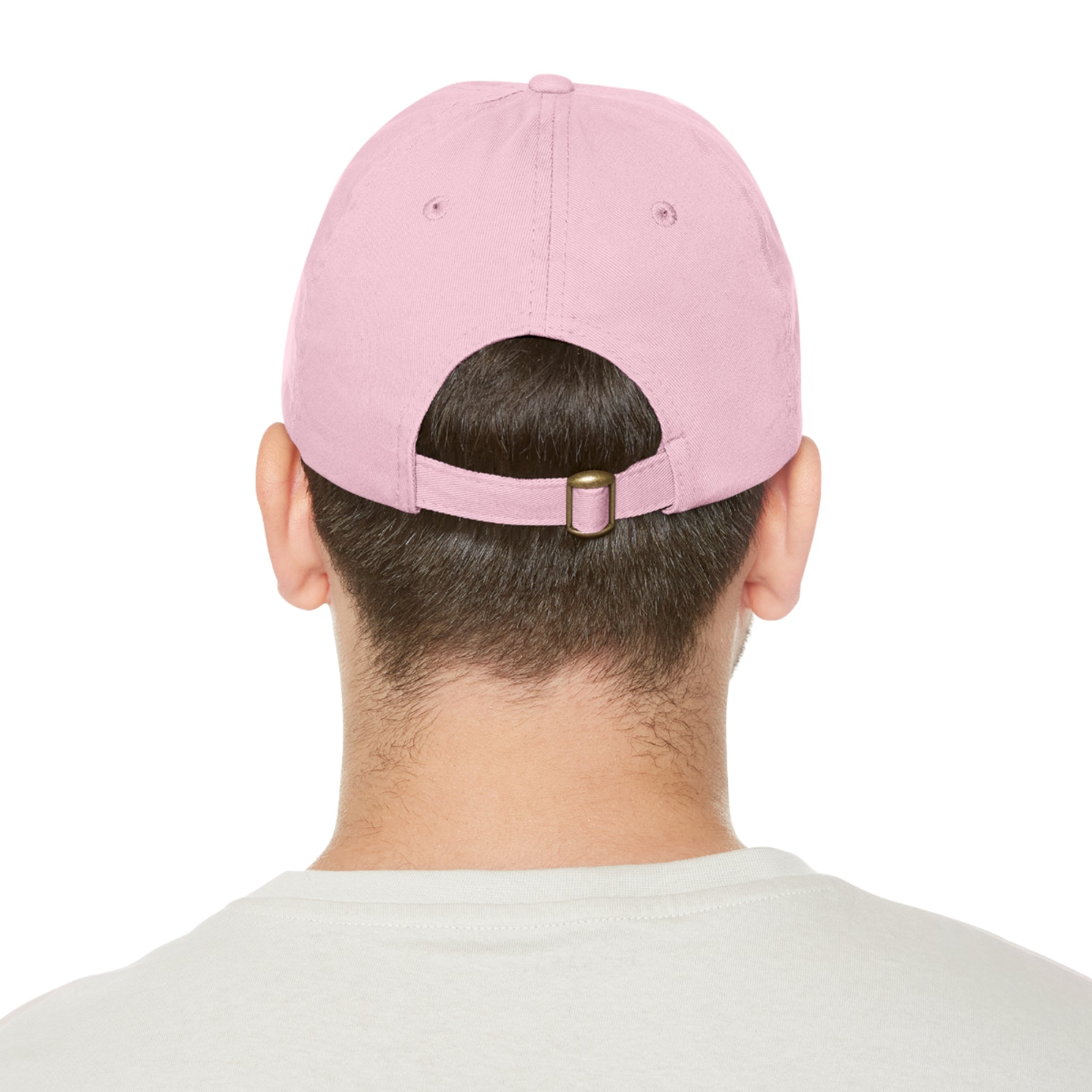 Stay In Spirit Dad Hat with Leather Round Patch