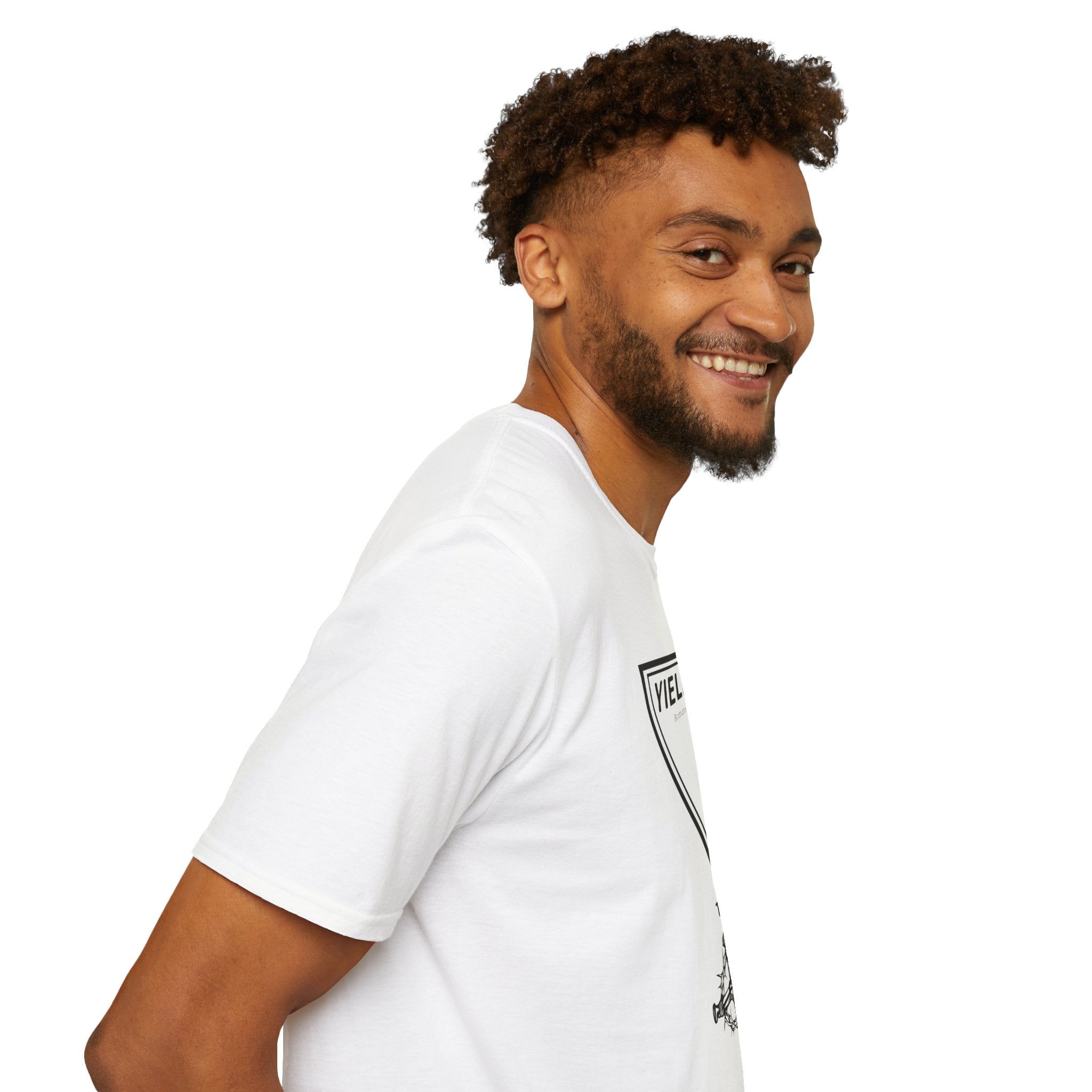 Yielded To... Unisex Softstyle T-Shirt - Stay In Spirit Shop
