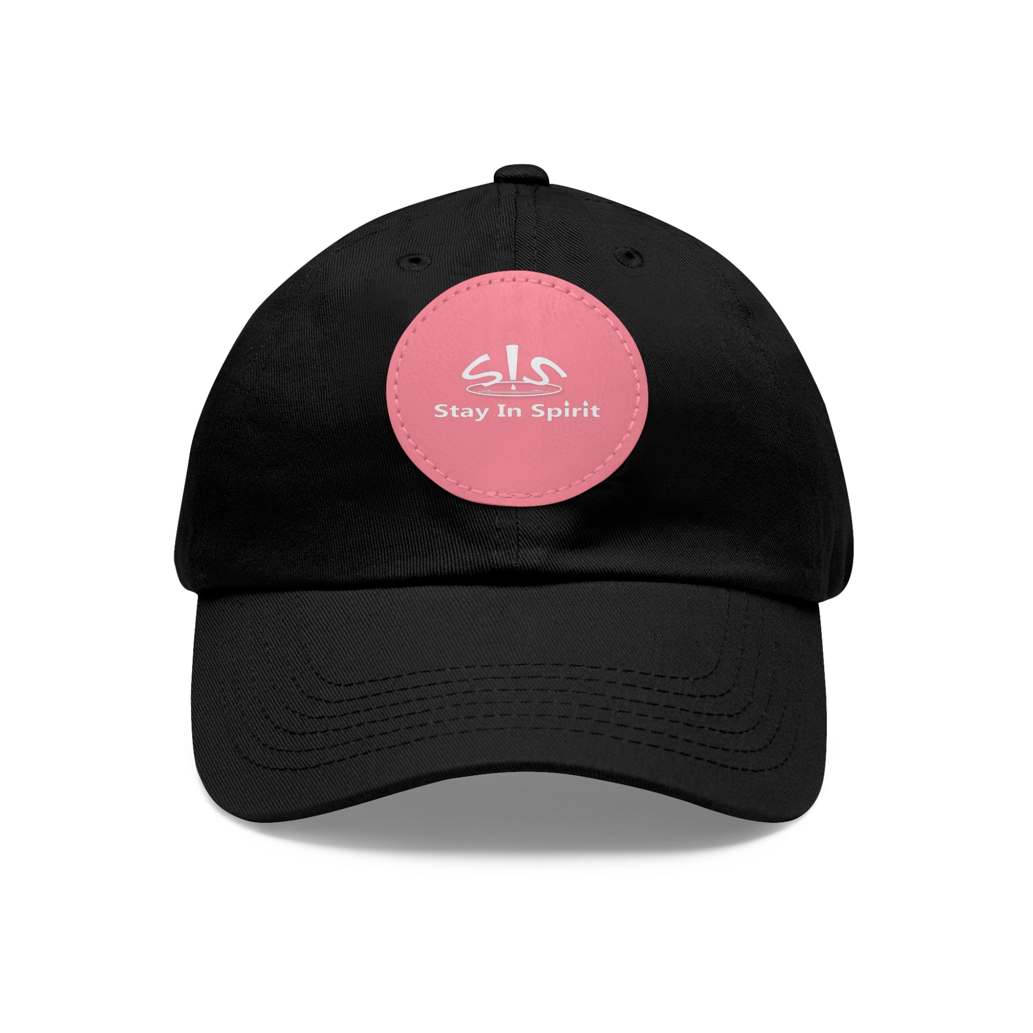 Stay In Spirit Dad Hat with Leather Round Patch