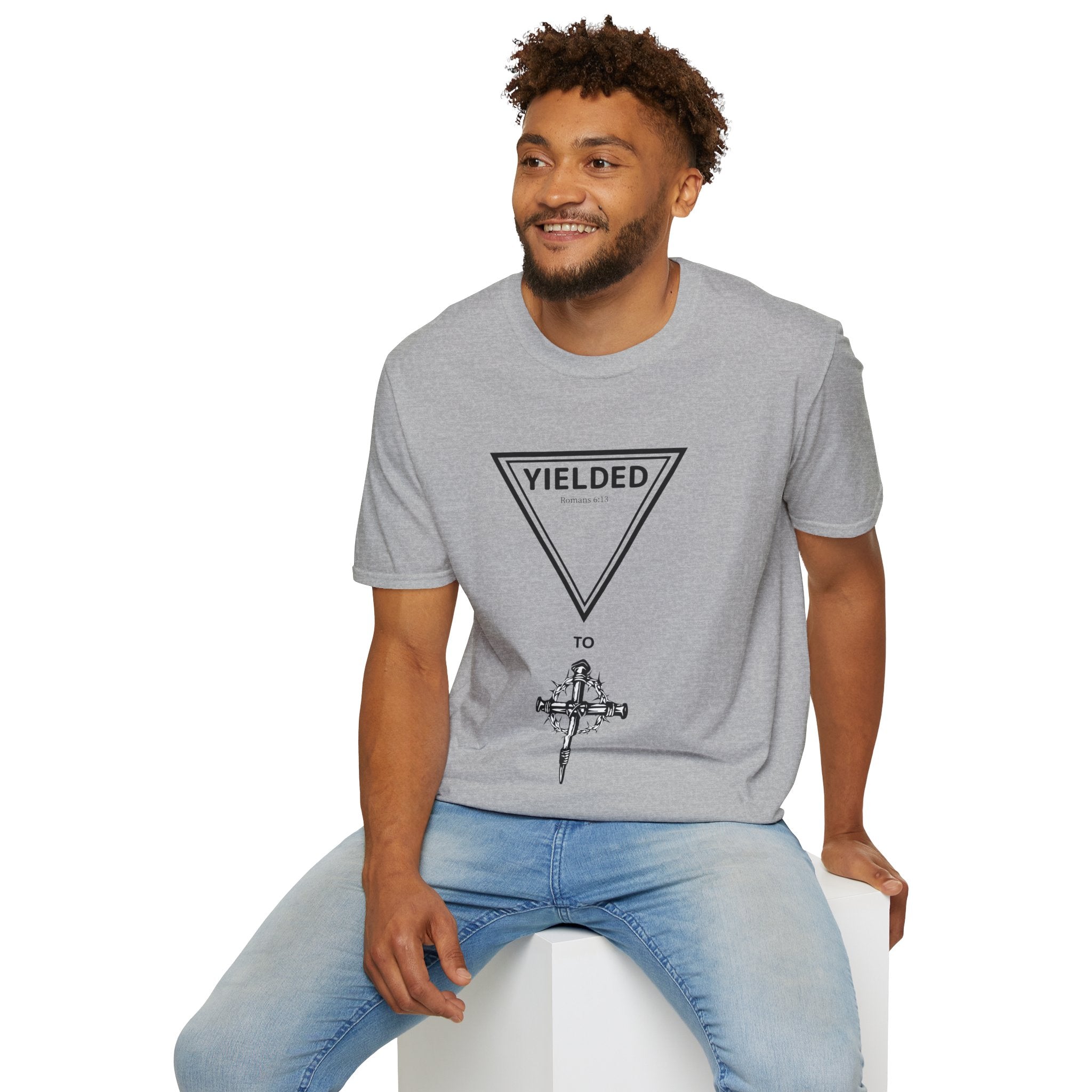 Yielded To... Unisex Softstyle T-Shirt - Stay In Spirit Shop