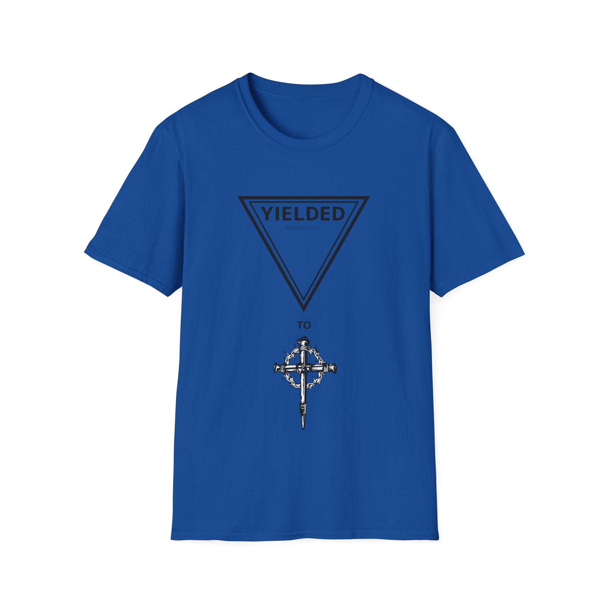 Yielded To... Unisex Softstyle T-Shirt - Stay In Spirit Shop
