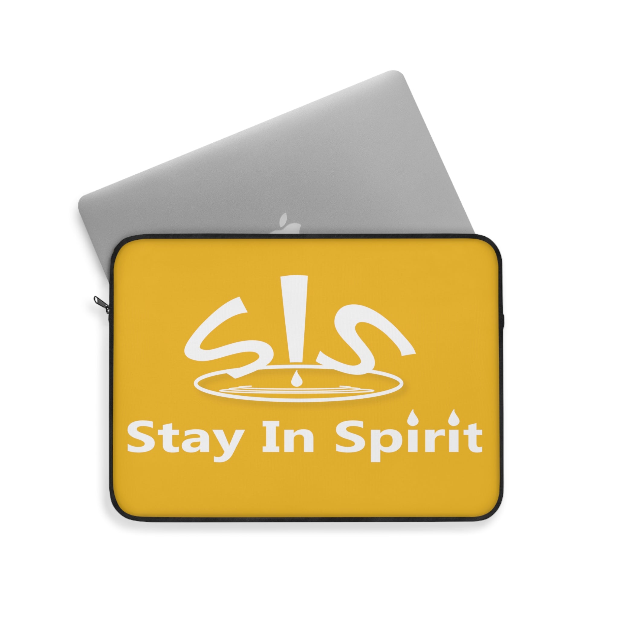 Yellow Stay In Spirit Laptop Sleeve - Stay In Spirit Shop