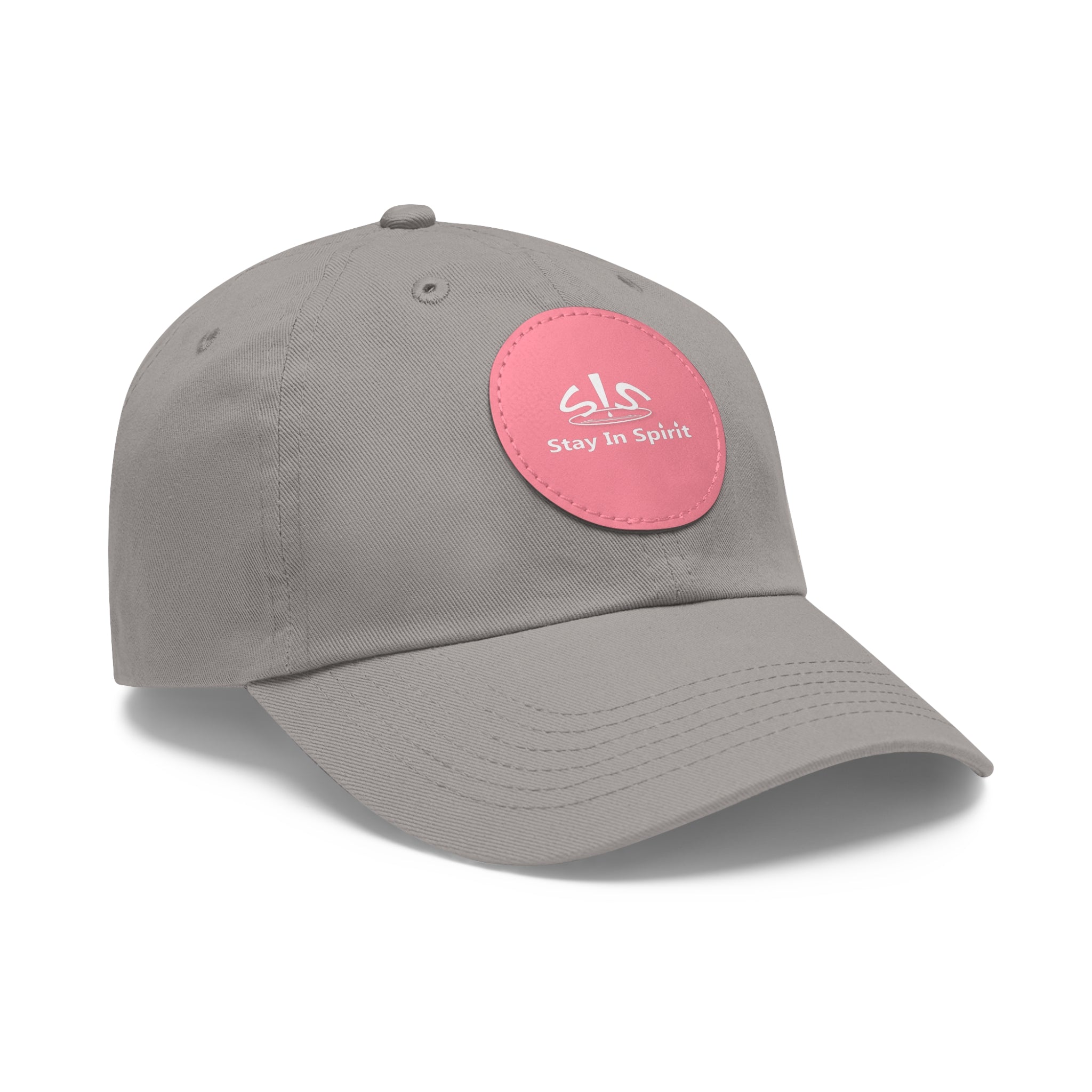 Stay In Spirit Dad Hat with Leather Round Patch