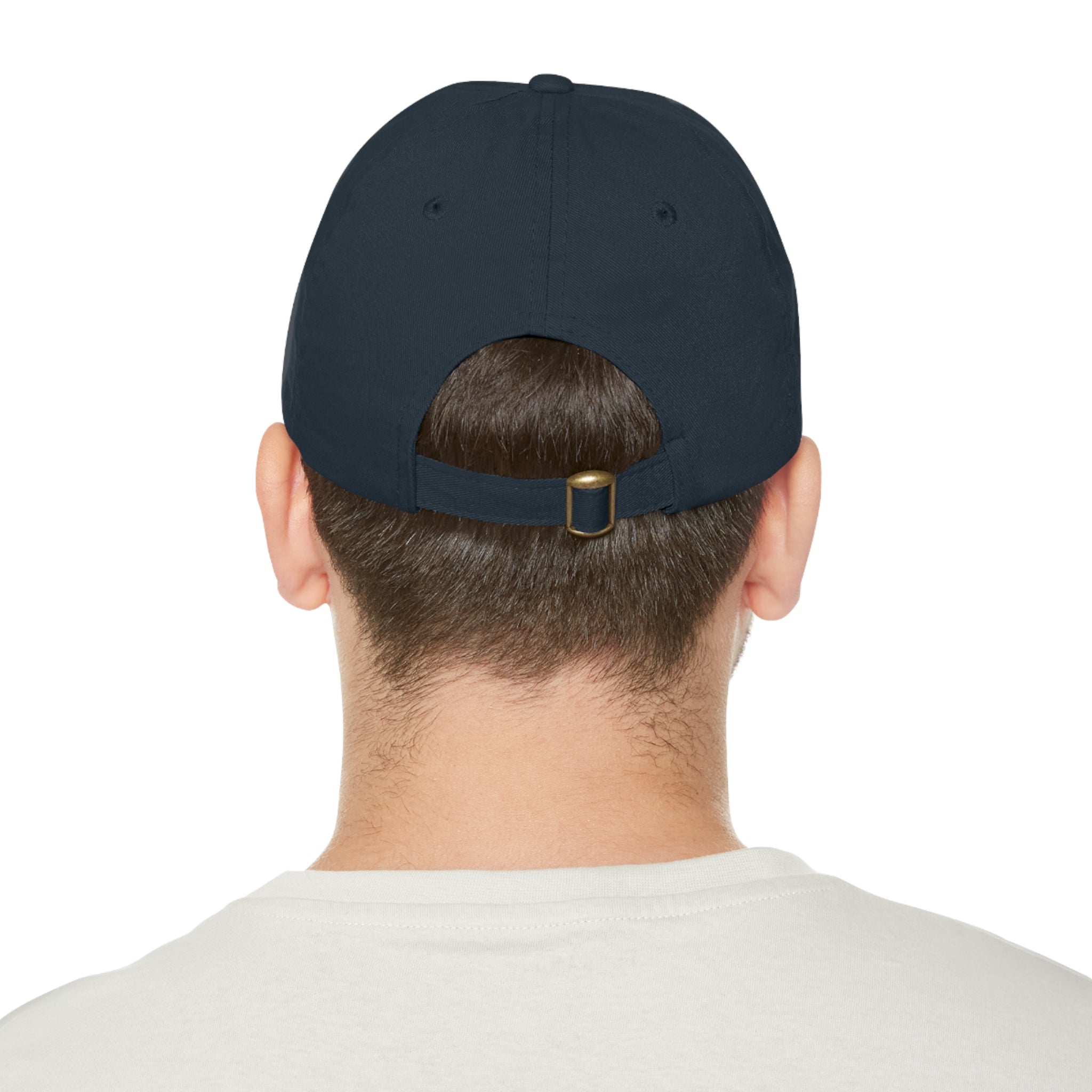 Stay In Spirit Dad Hat with Leather Round Patch