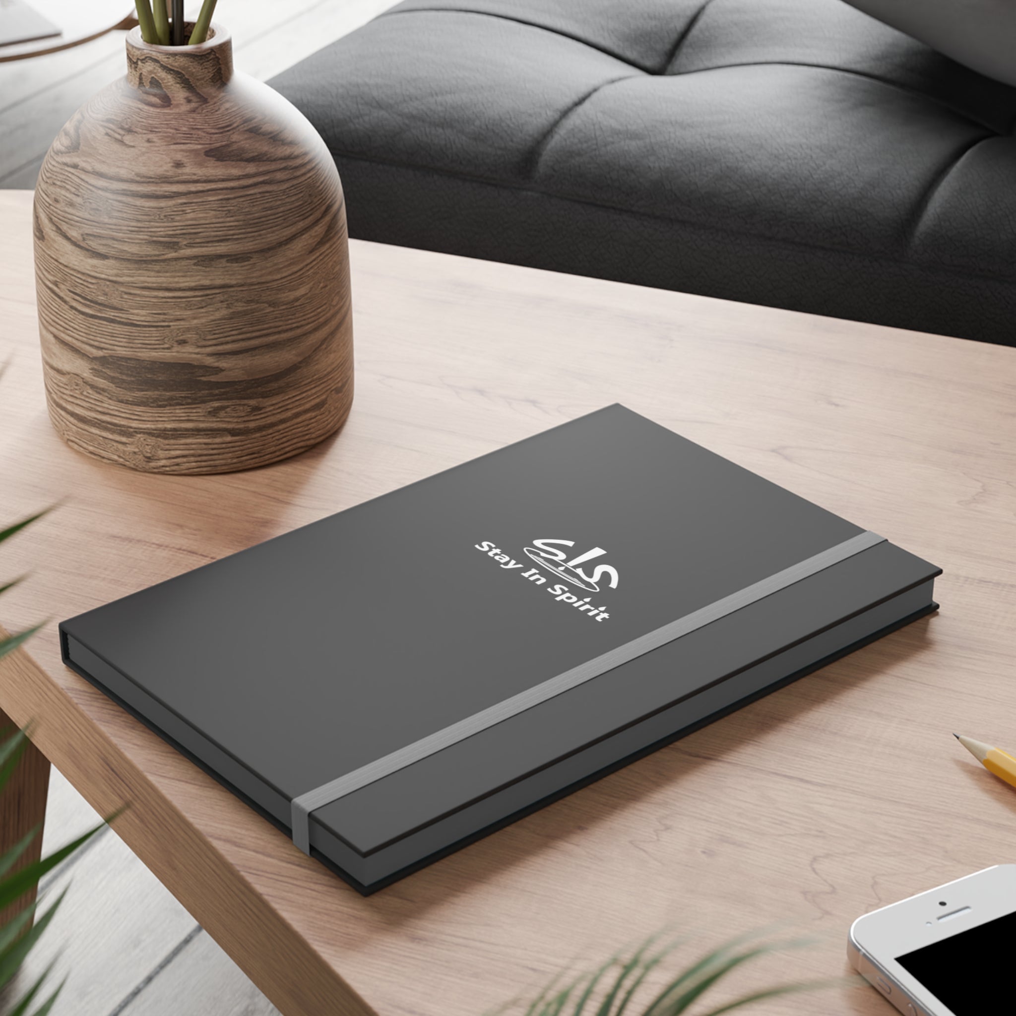 Stay In Spirit Logo Color Contrast Notebook - Ruled - Stay In Spirit Shop