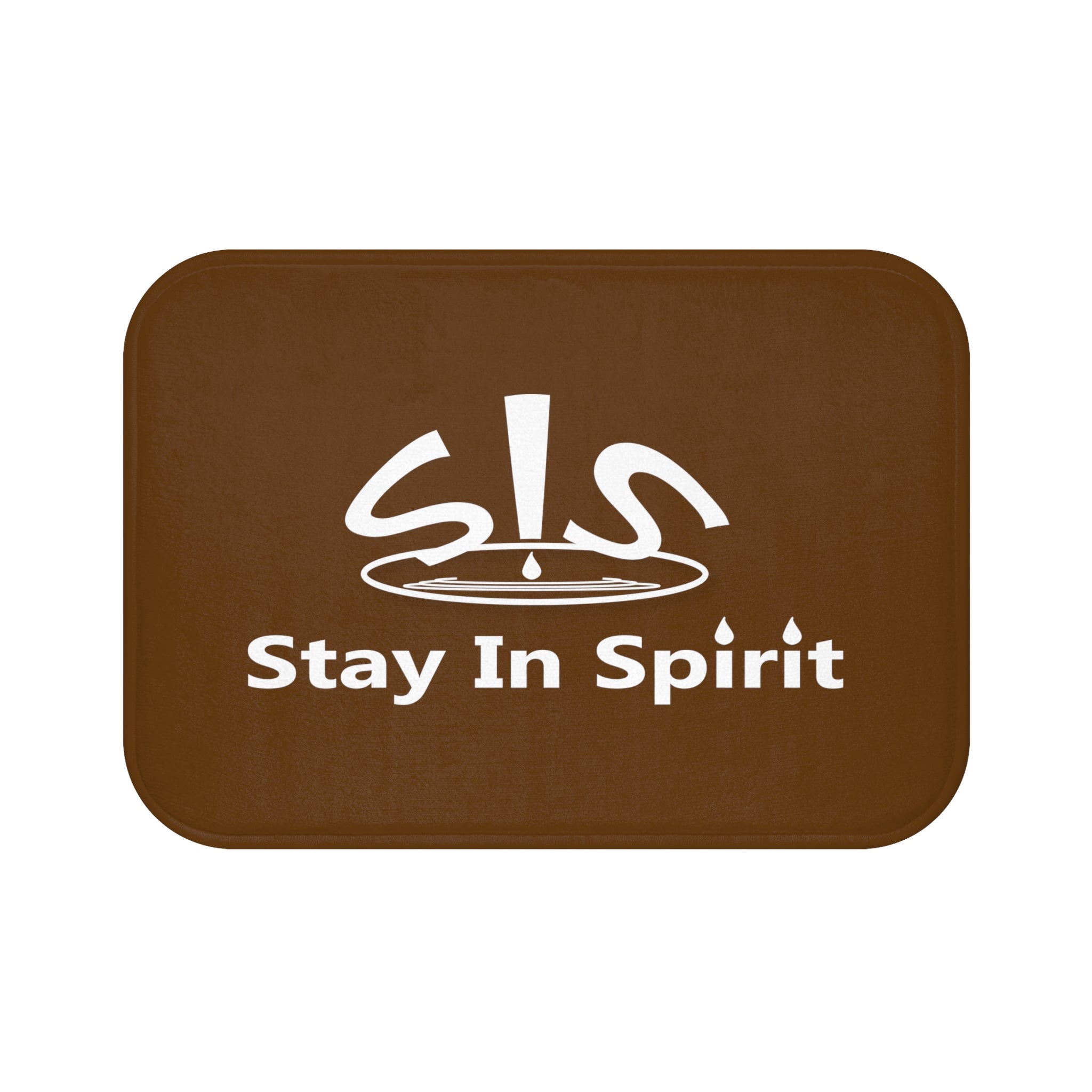 Stay In Spirit Bath Mat (Brown) - Stay In Spirit Shop