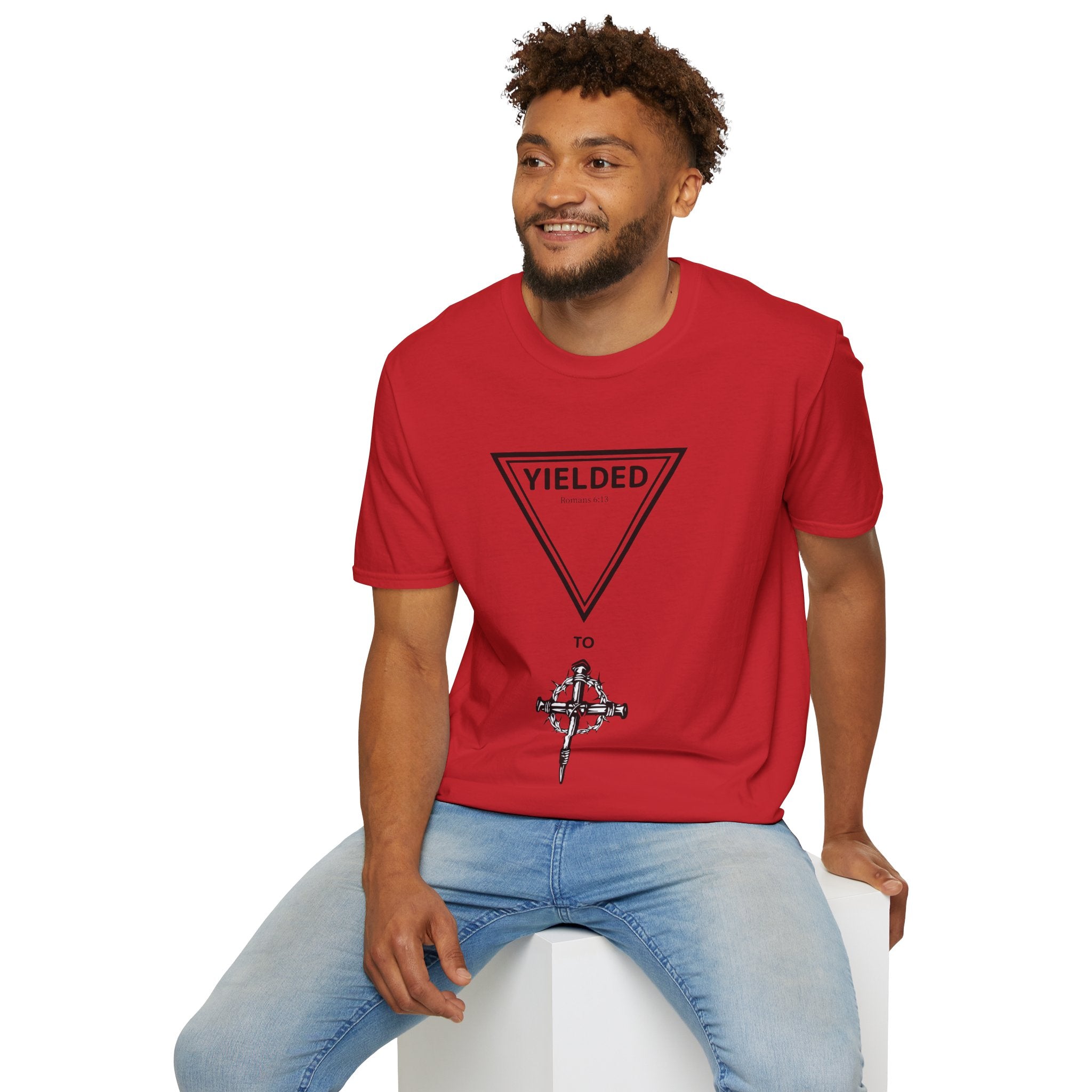 Yielded To... Unisex Softstyle T-Shirt - Stay In Spirit Shop