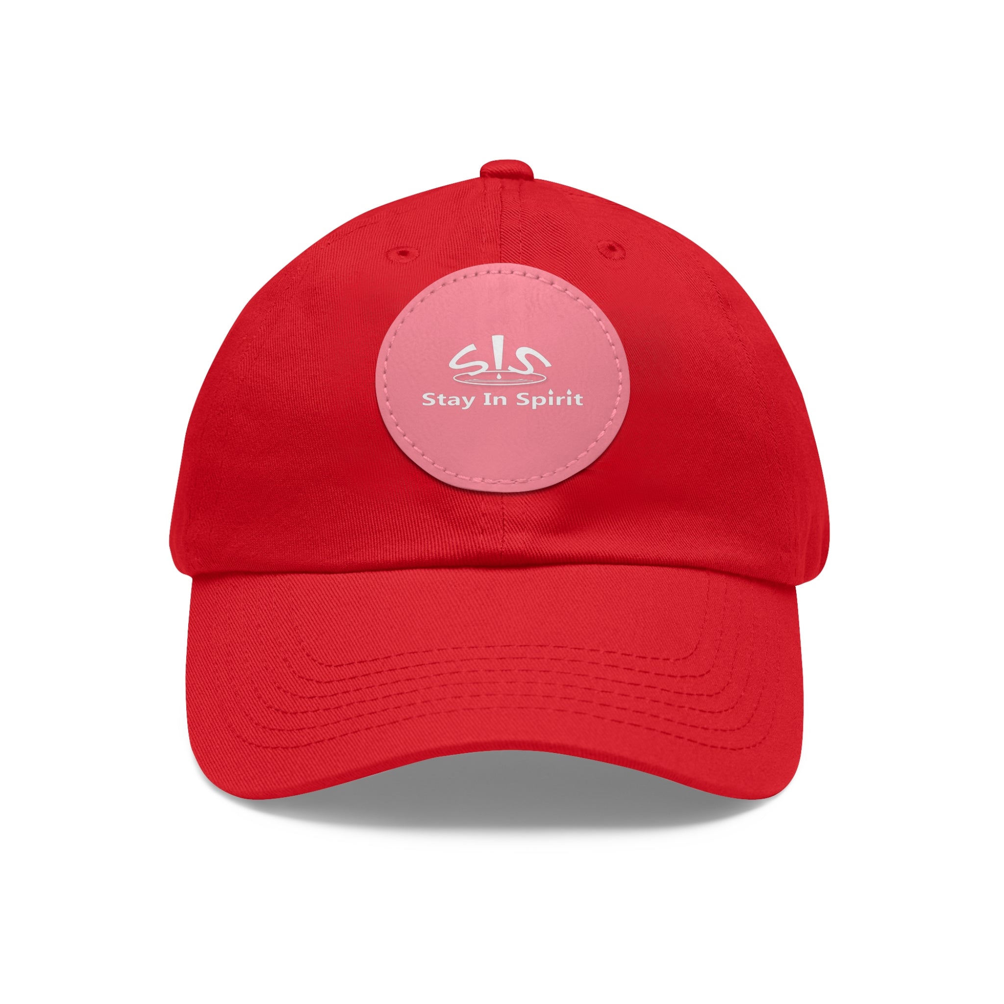 Stay In Spirit Dad Hat with Leather Round Patch