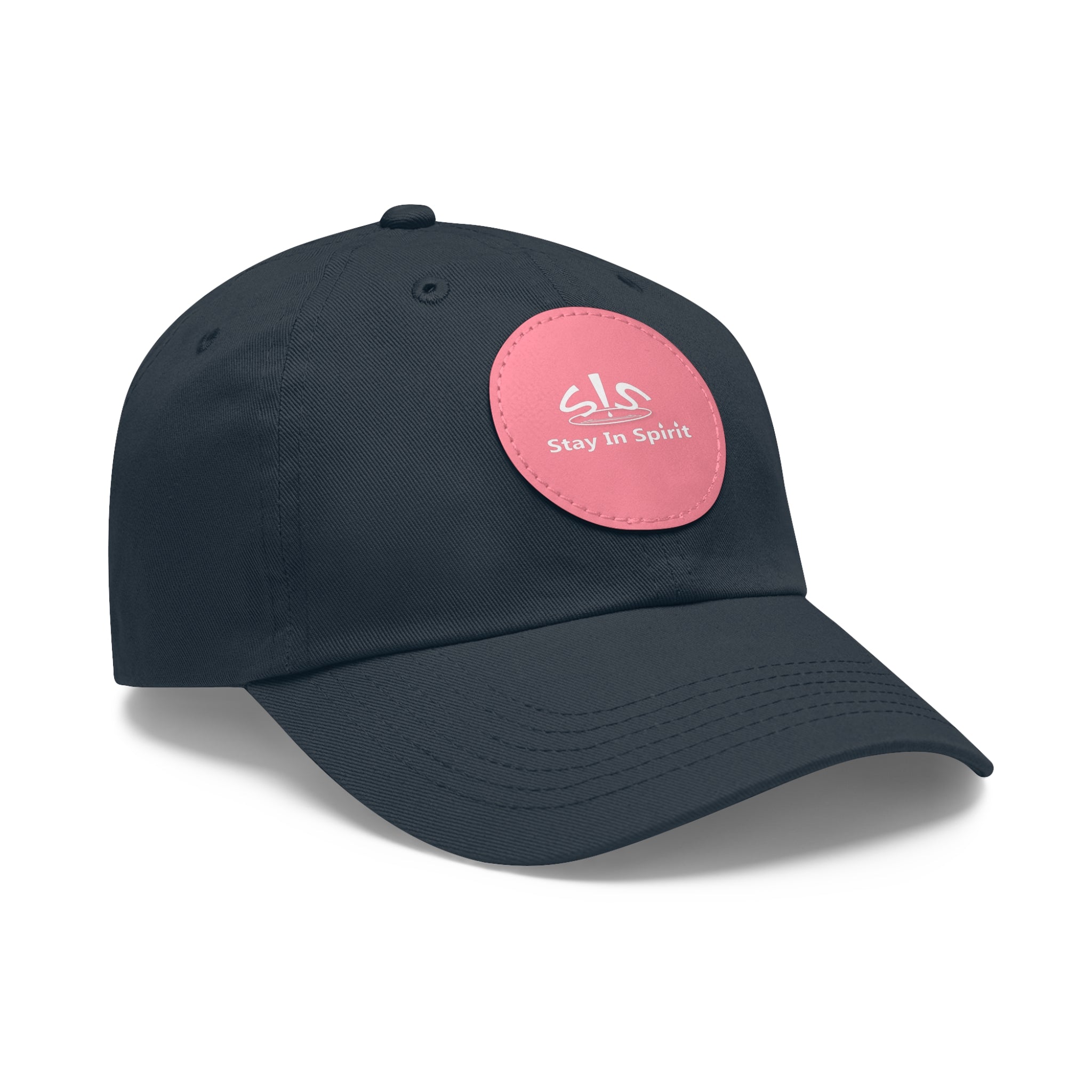 Stay In Spirit Dad Hat with Leather Round Patch