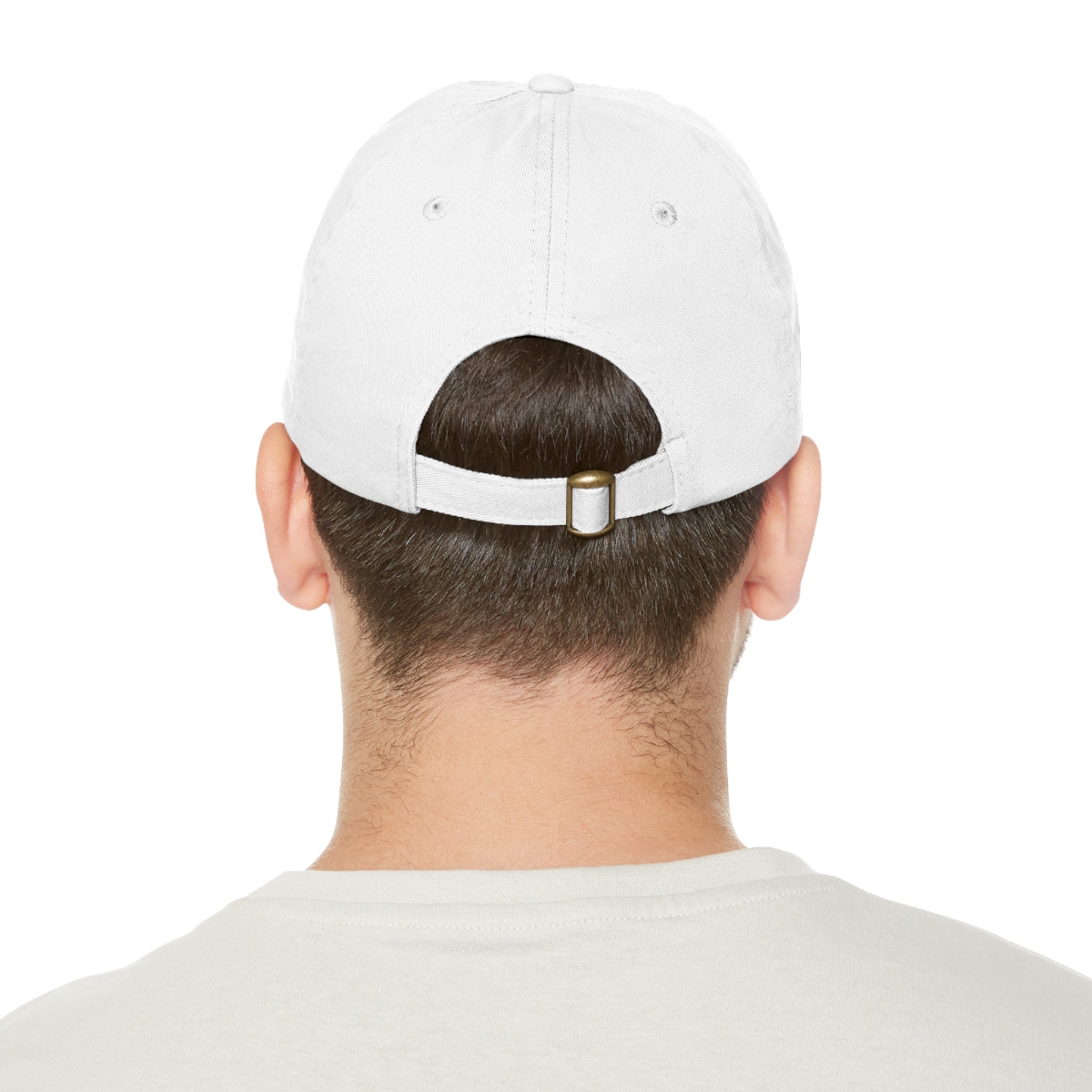Stay In Spirit Dad Hat with Leather Round Patch