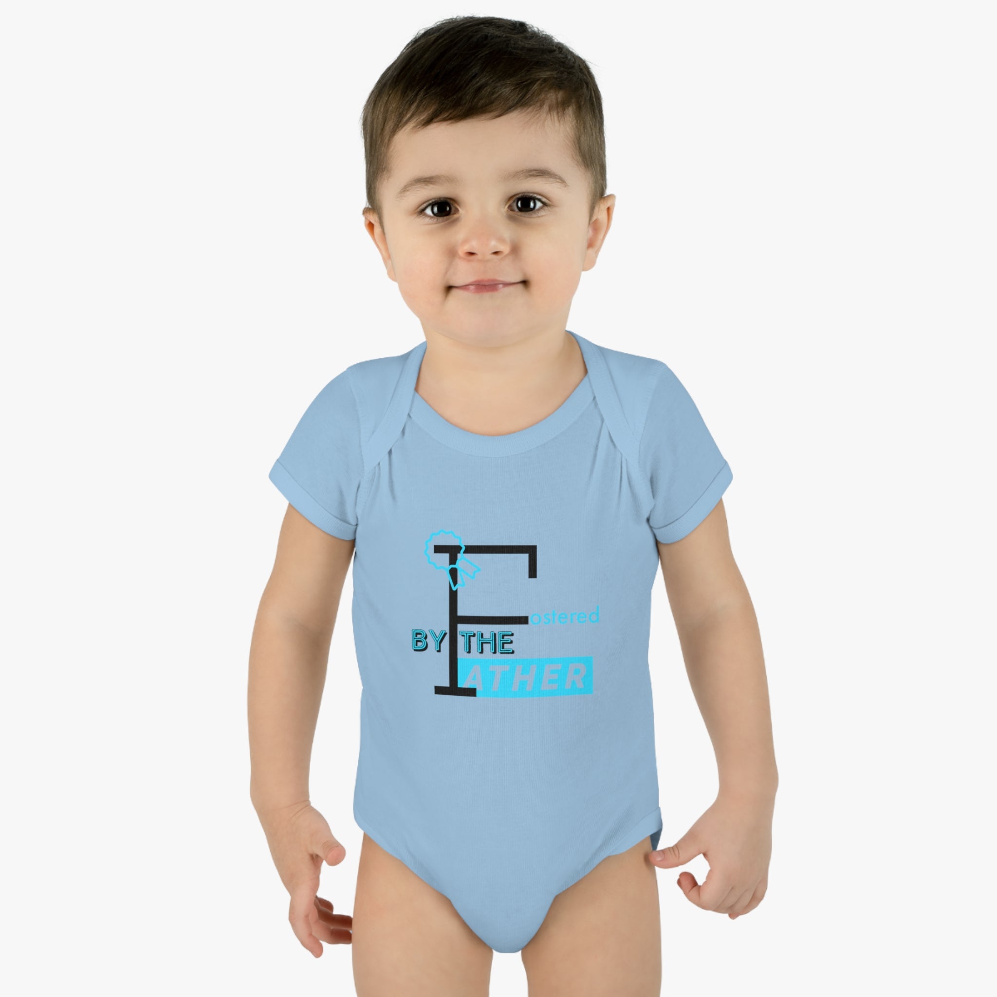 Fostered by the Father Infant Baby Rib Bodysuit - Stay In Spirit Shop