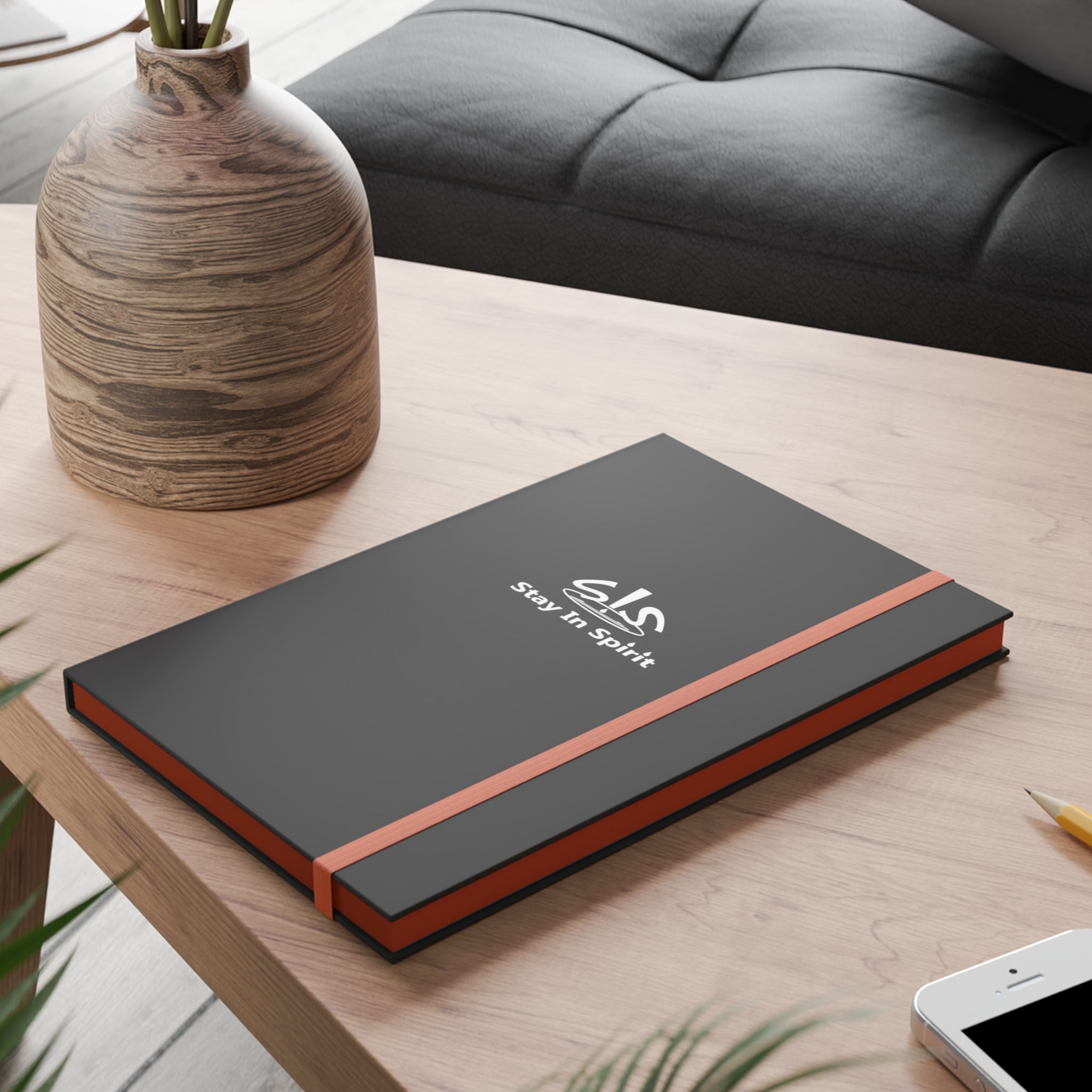 Stay In Spirit Logo Color Contrast Notebook - Ruled - Stay In Spirit Shop