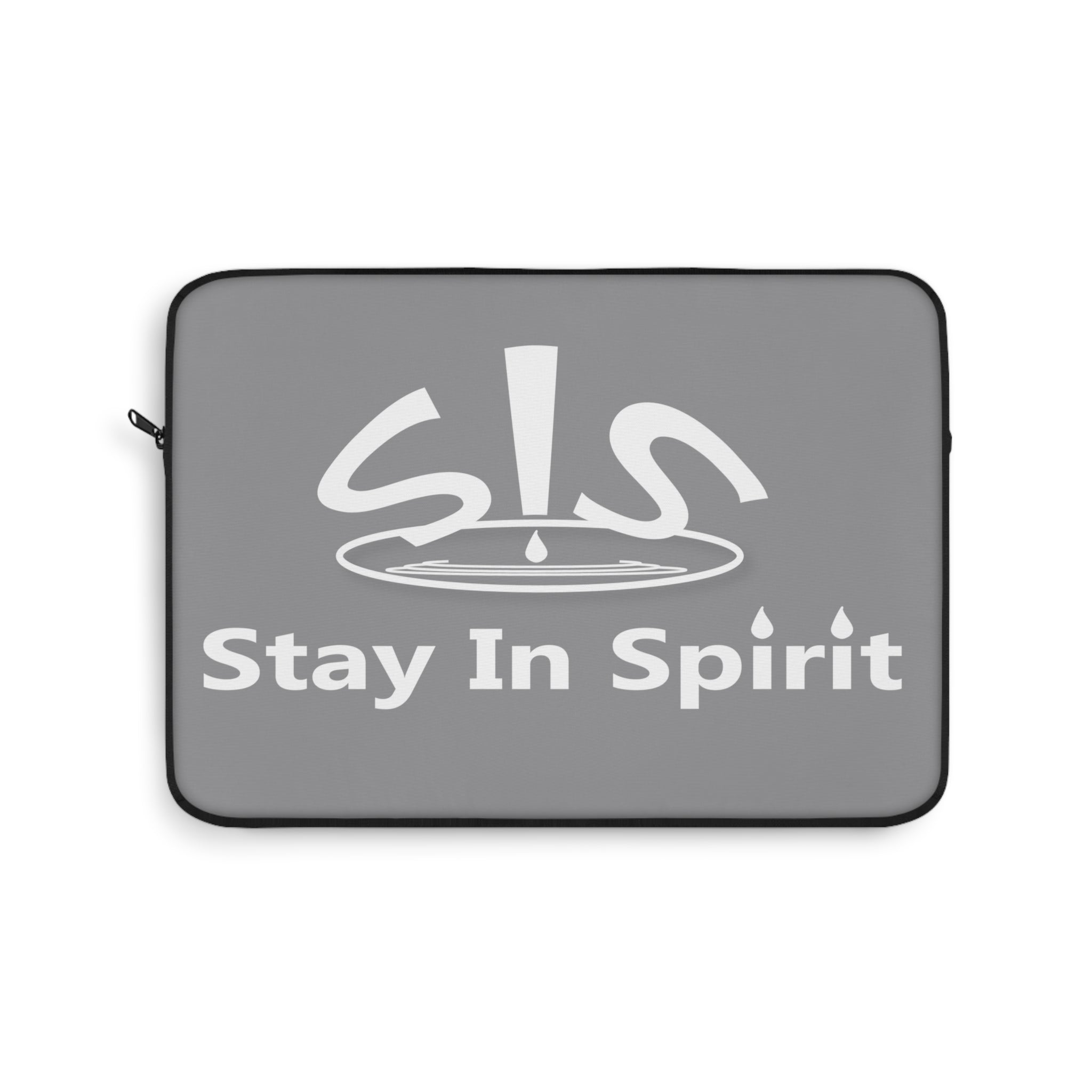 Gray Stay In Spirit Laptop Sleeve - Stay In Spirit Shop