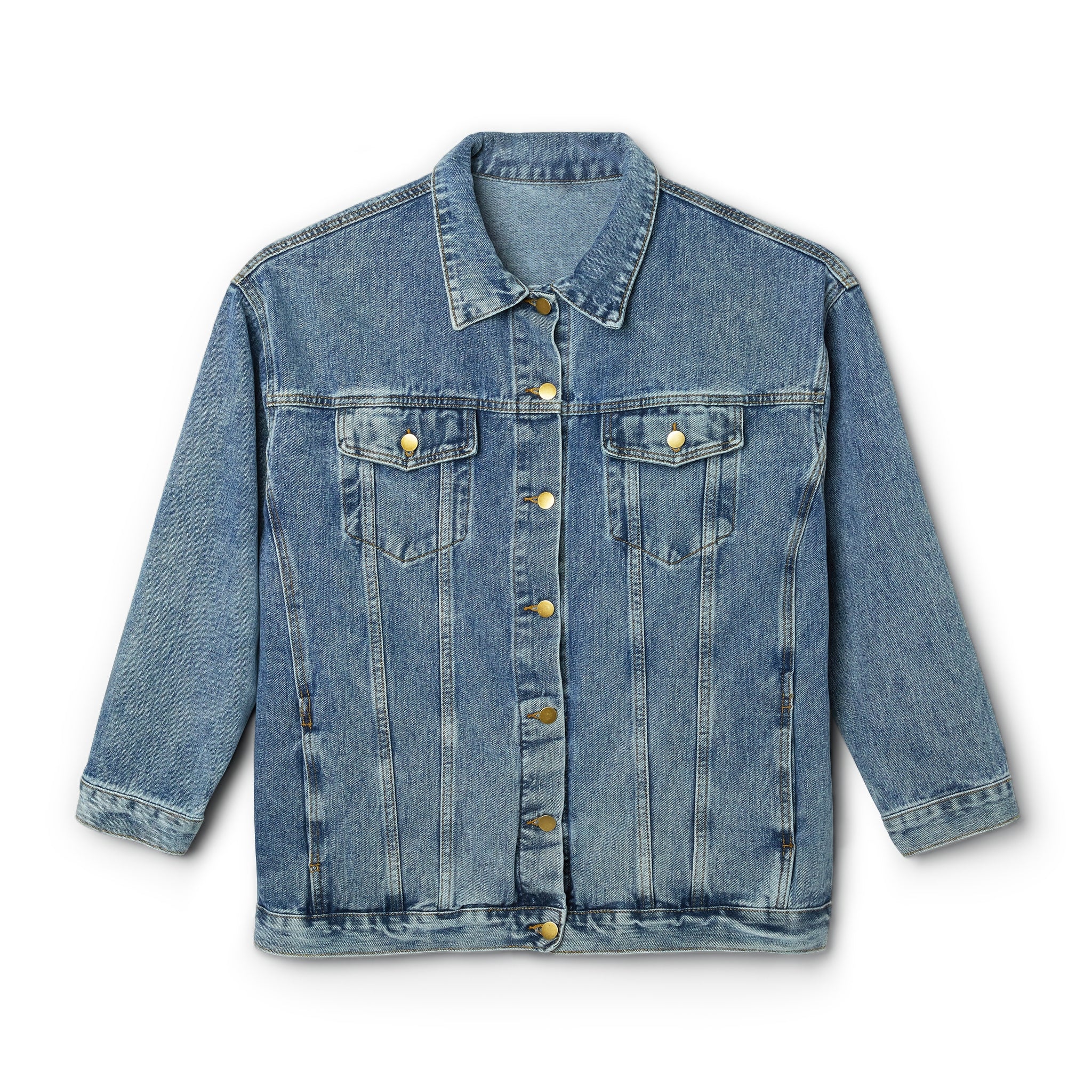 Stay In Spirit Women's Denim Jacket - Stay In Spirit Shop
