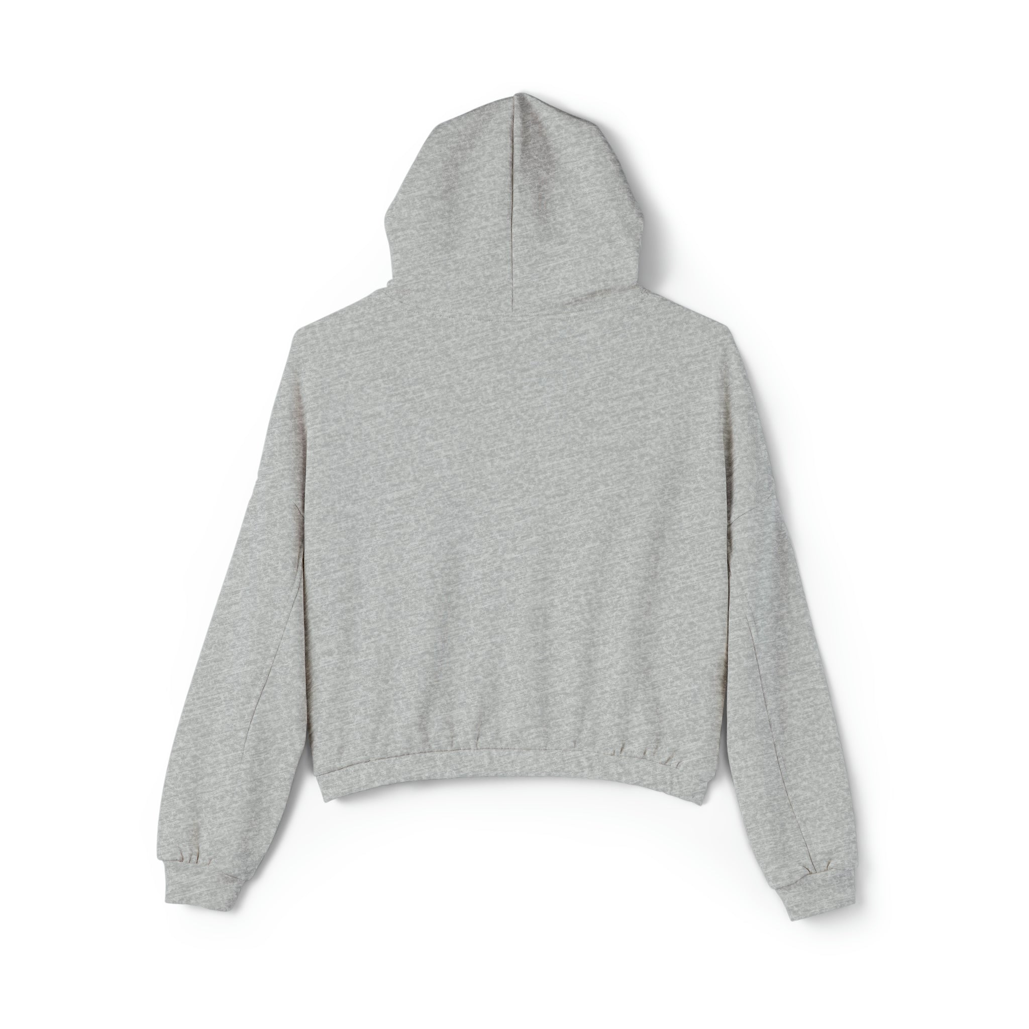 Women's Stay In Spirit White Logo Cinched Bottom Hoodie - Stay In Spirit Shop