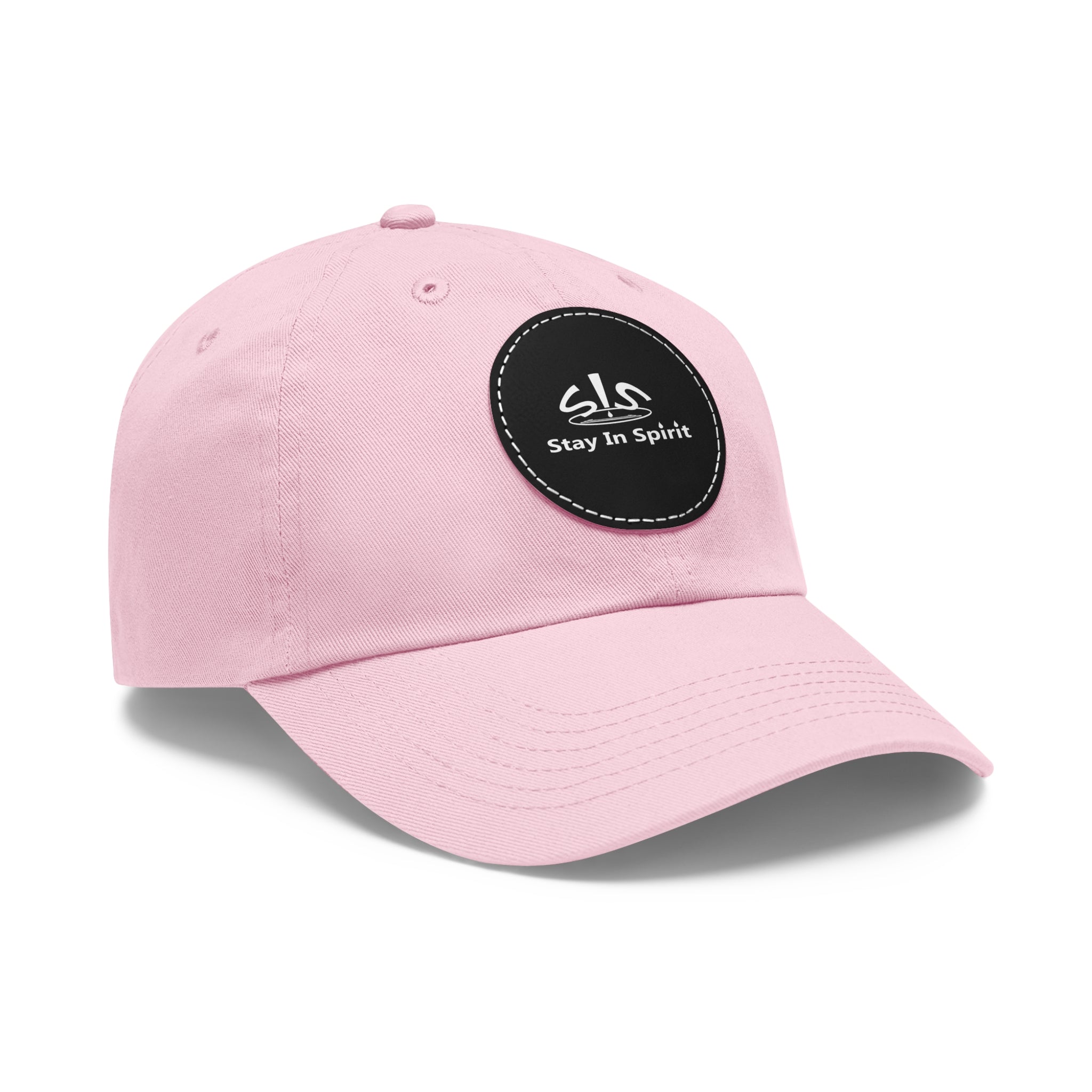 Stay In Spirit Dad Hat with Leather Round Patch