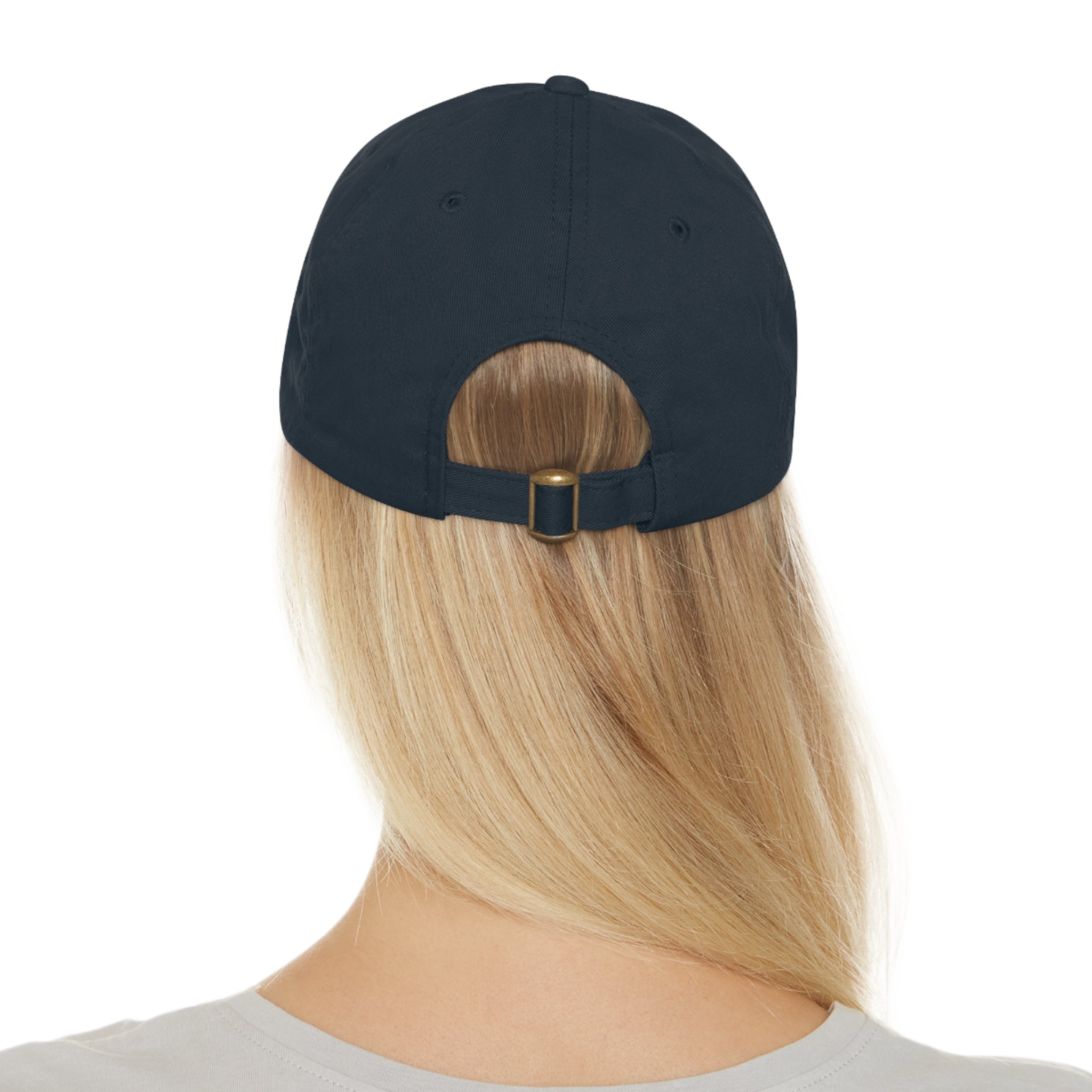 Stay In Spirit Dad Hat with Leather Round Patch