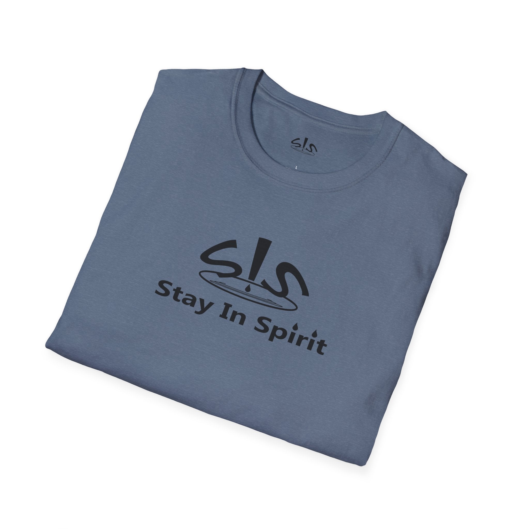 Stay In Spirit Logo (Black) Unisex Softstyle T-Shirt