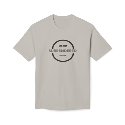 Surrendered Servant Unisex Midweight T-shirt - Stay In Spirit Shop
