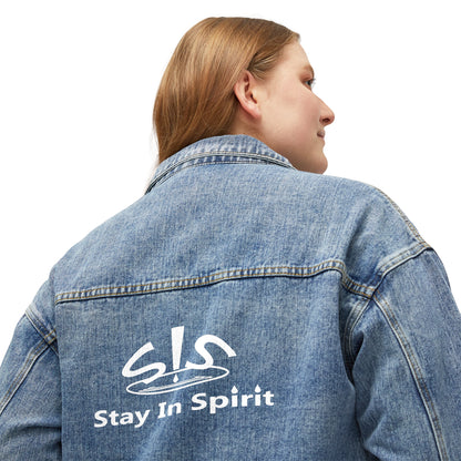 Stay In Spirit Women's Denim Jacket - Stay In Spirit Shop