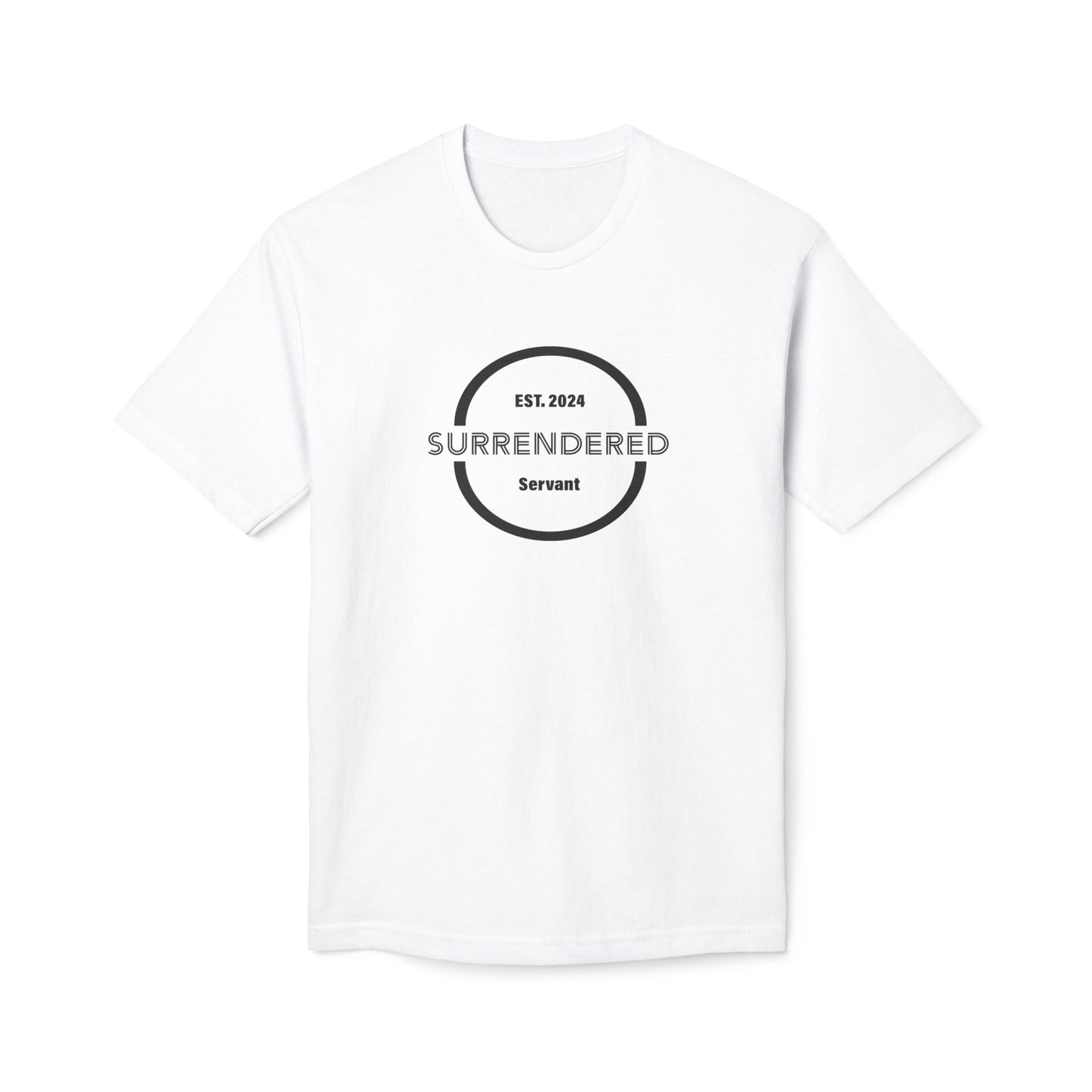 Surrendered Servant Unisex Midweight T-shirt - Stay In Spirit Shop