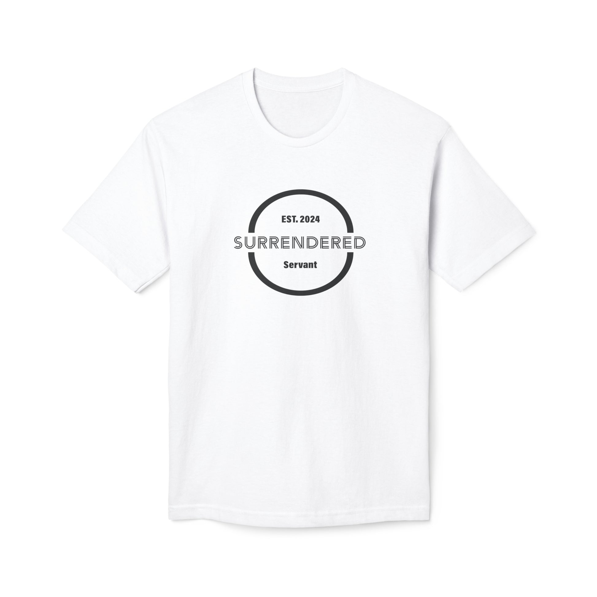 Surrendered Servant Unisex Midweight T-shirt - Stay In Spirit Shop
