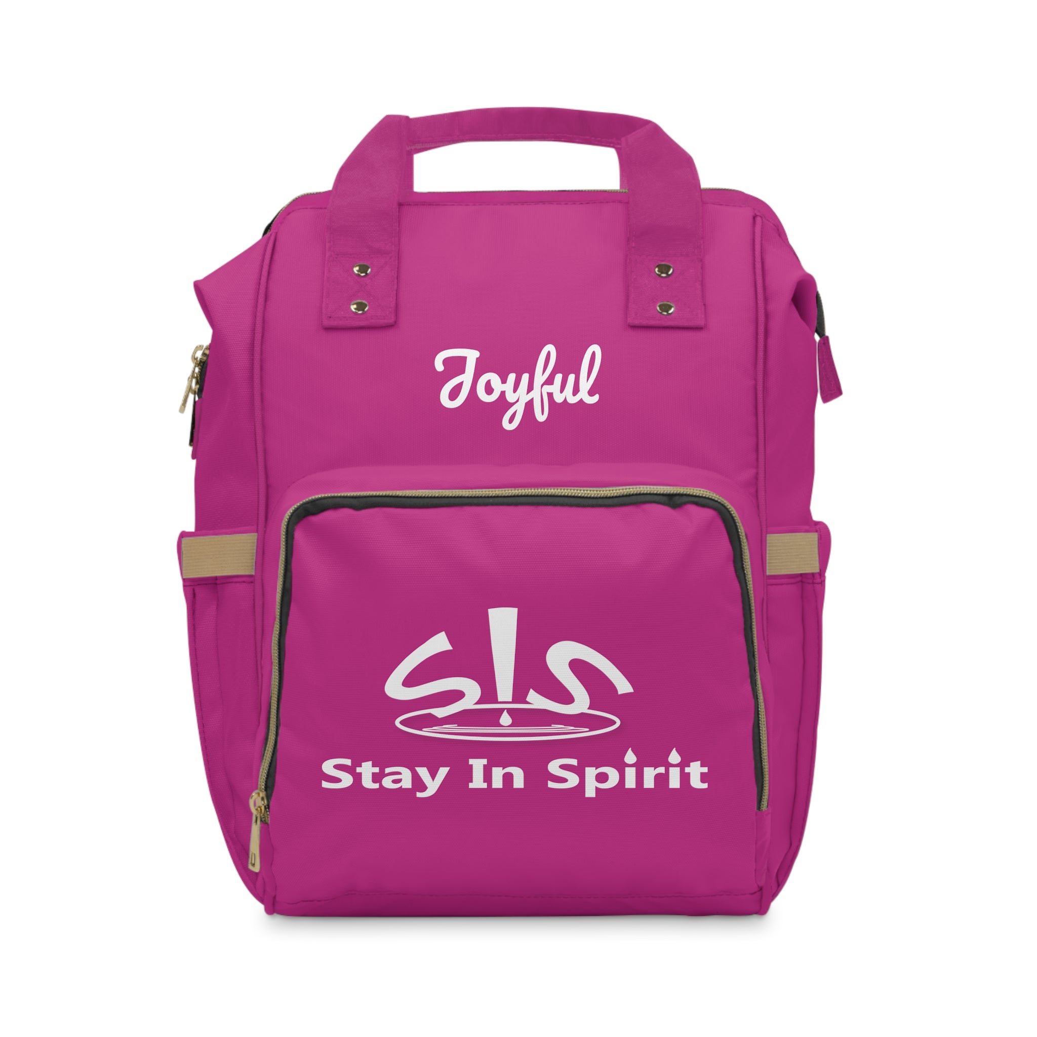 Hot Pink Stay In Spirit Multifunctional Diaper Backpack - Stay In Spirit Shop