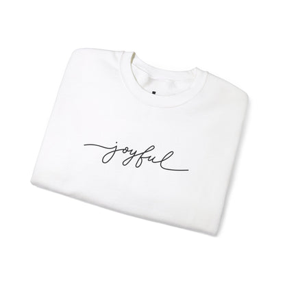 Joyful Unisex Crewneck Sweatshirt - Stay In Spirit Shop