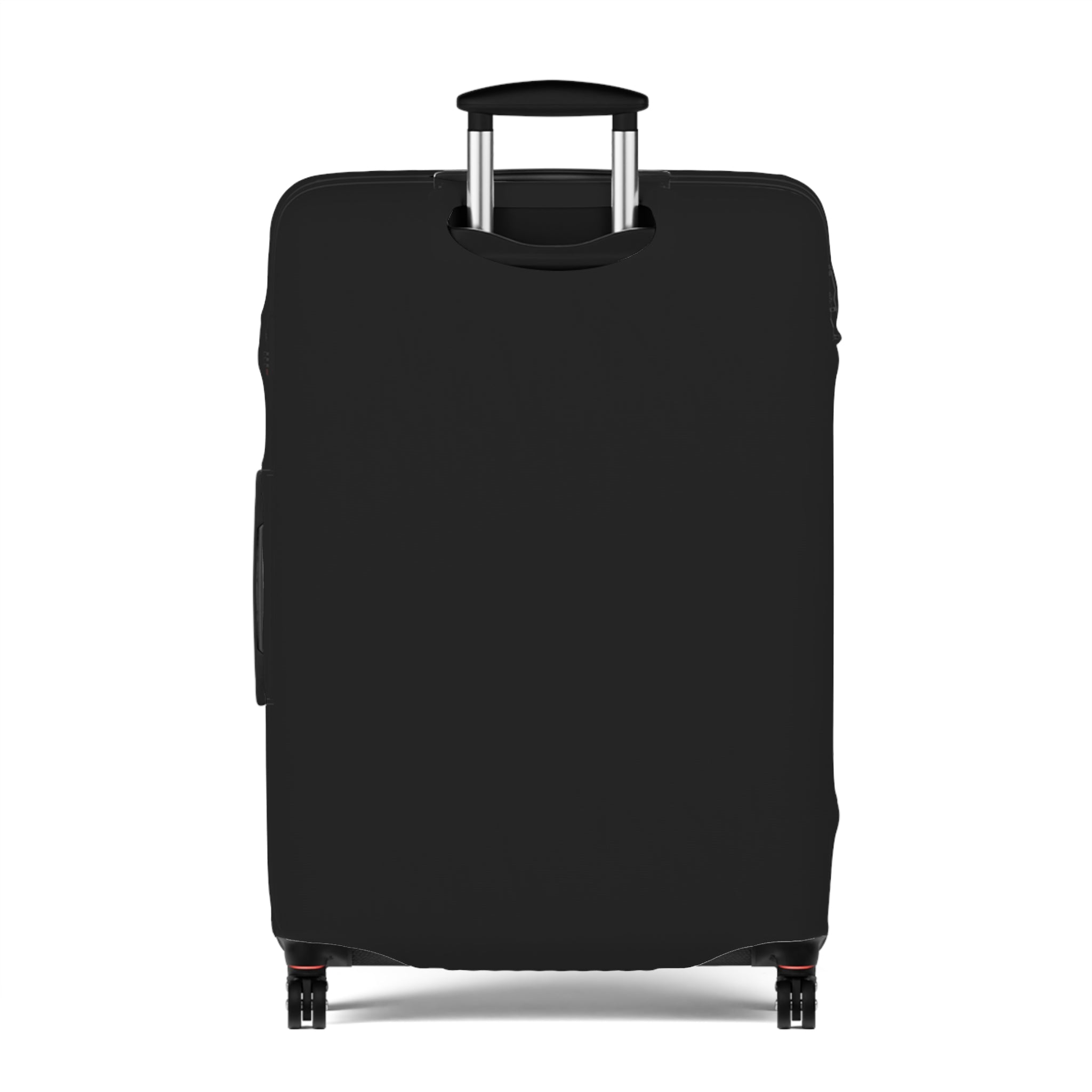 Stay In Spirit Black Luggage Cover - Stay In Spirit Shop