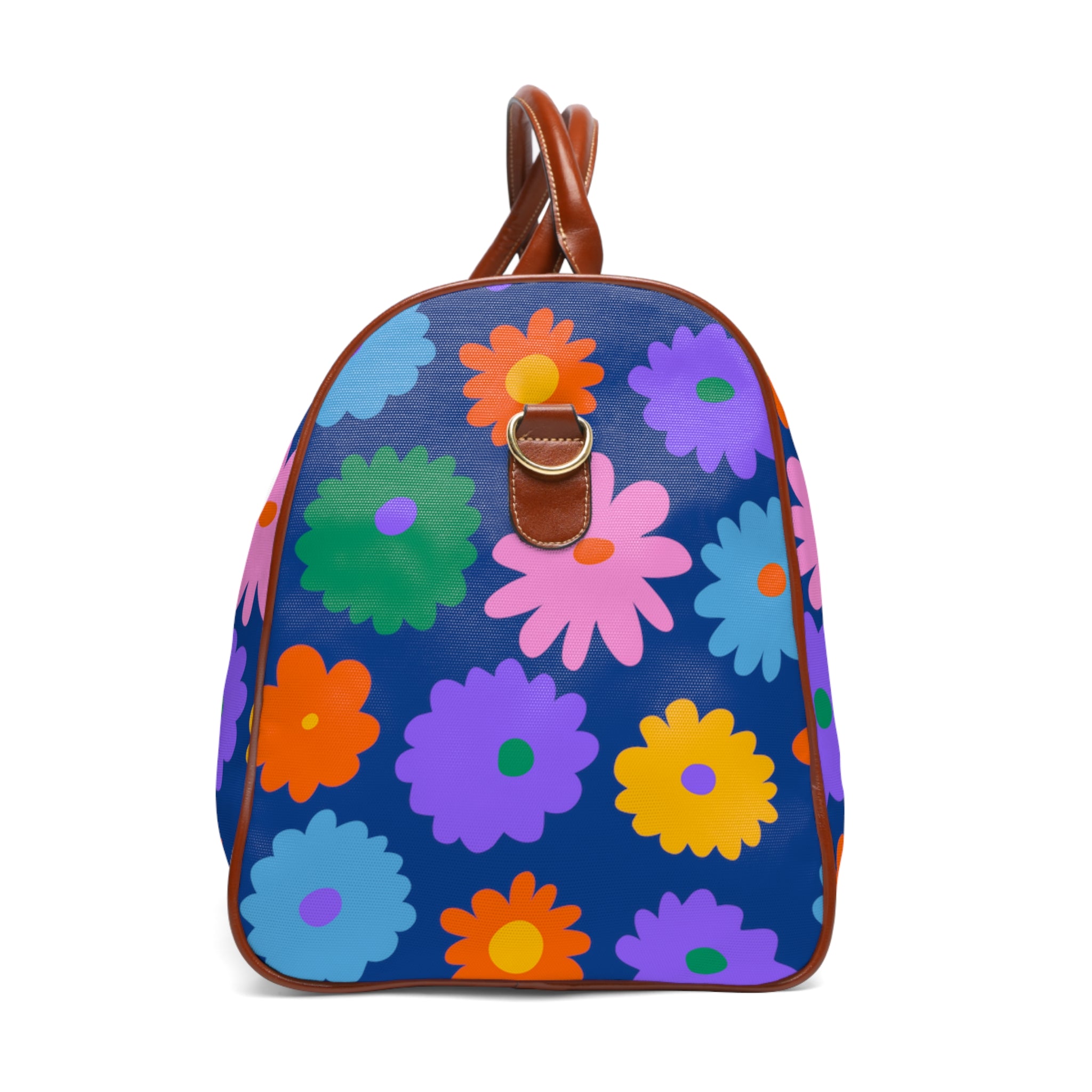 Stay In Spirit Blue Flower Waterproof Travel Bag (Luxury) - Stay In Spirit Shop