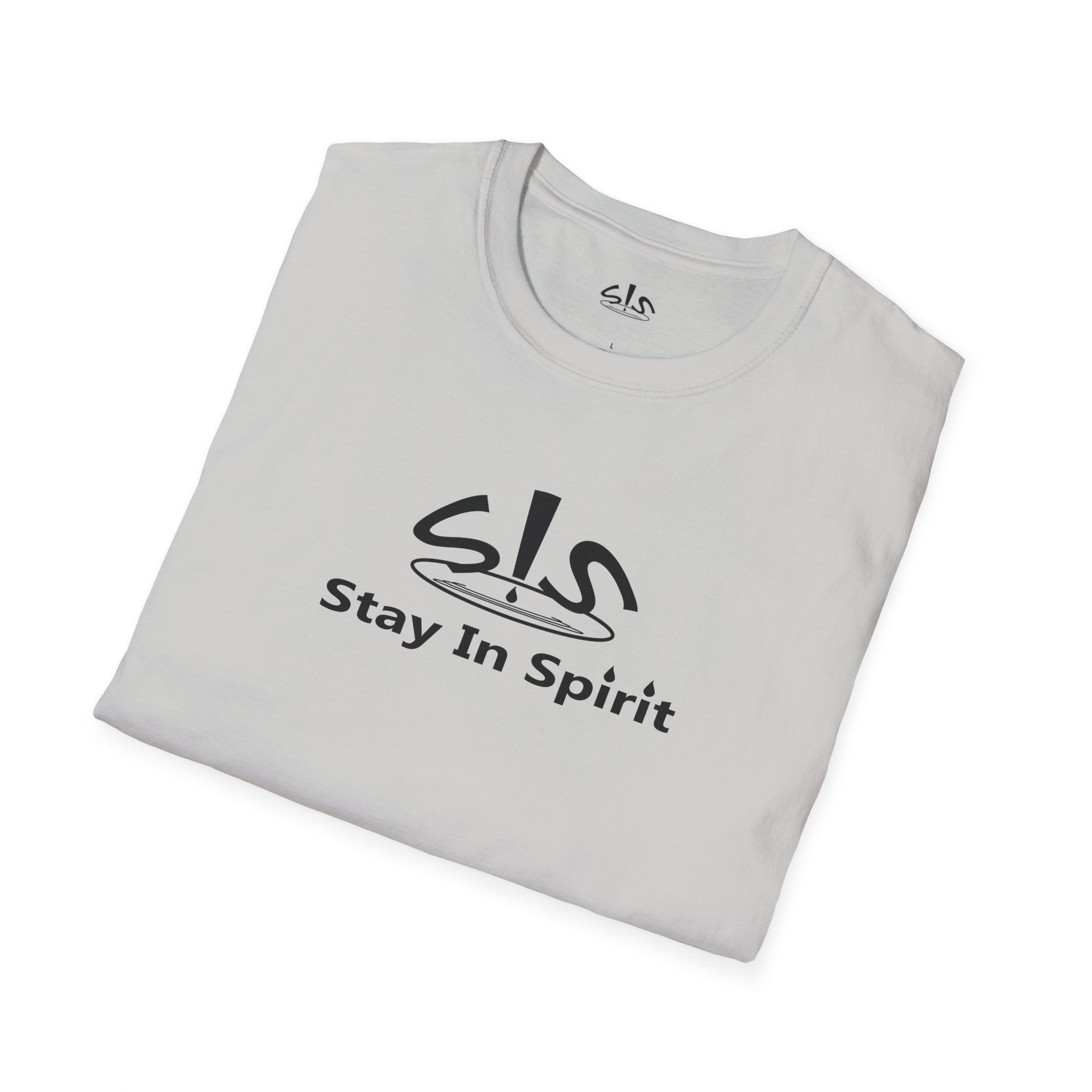 Stay In Spirit Logo (Black) Unisex Softstyle T-Shirt