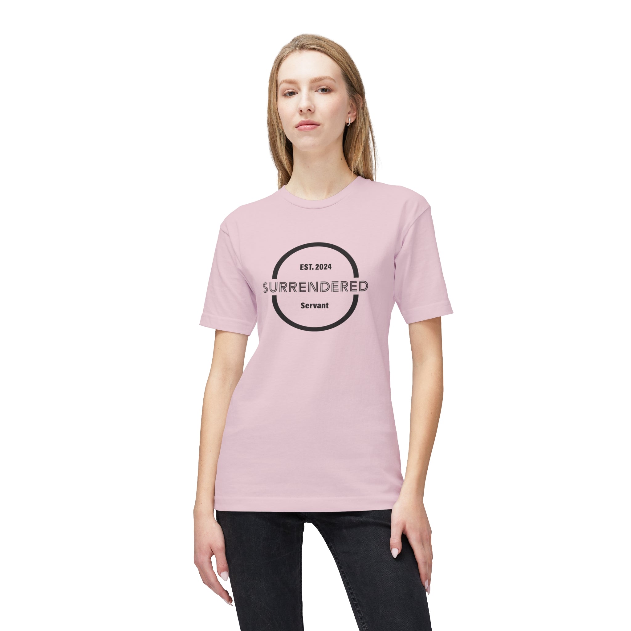 Surrendered Servant Unisex Midweight T-shirt - Stay In Spirit Shop