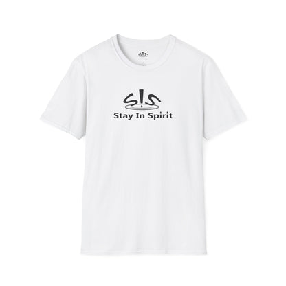 Stay In Spirit Logo (Black) Unisex Softstyle T-Shirt