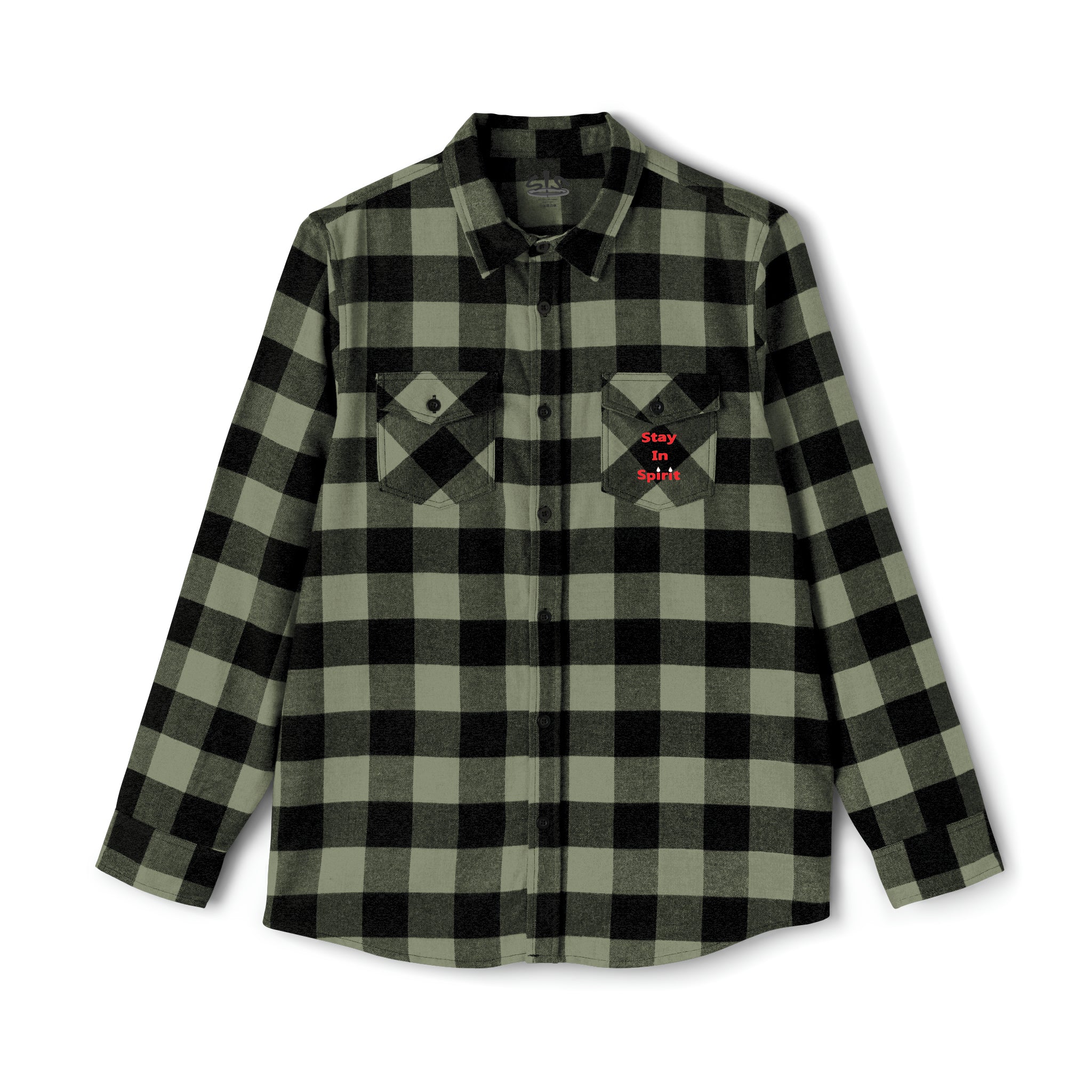 Stay In Spirit Unisex Flannel Shirt - Stay In Spirit Shop