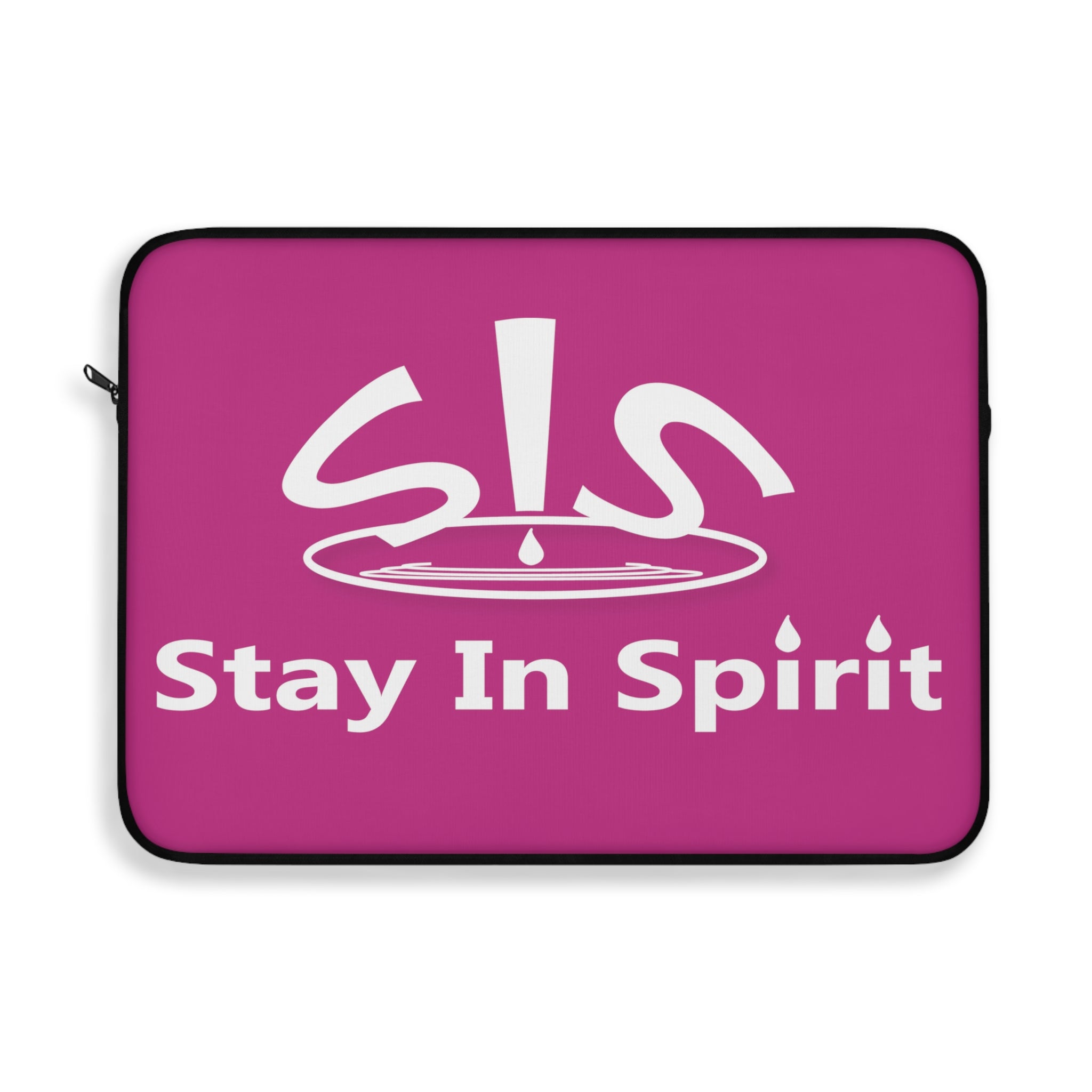 Hot Pink Stay In Spirit Laptop Sleeve - Stay In Spirit Shop