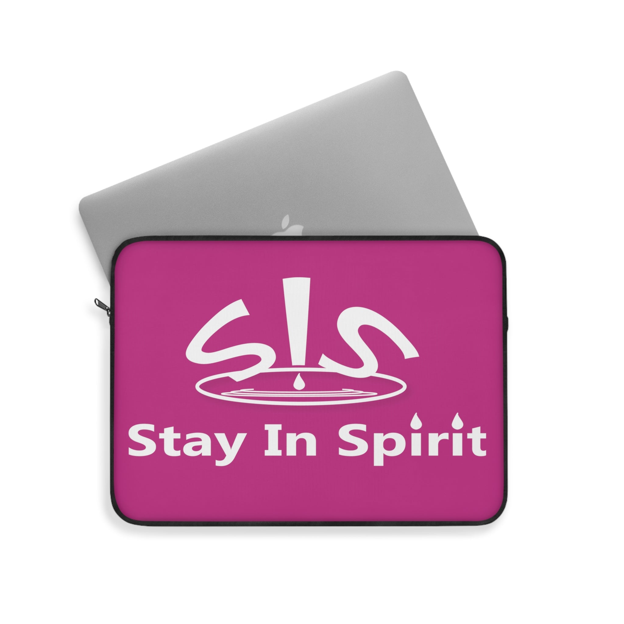 Hot Pink Stay In Spirit Laptop Sleeve - Stay In Spirit Shop