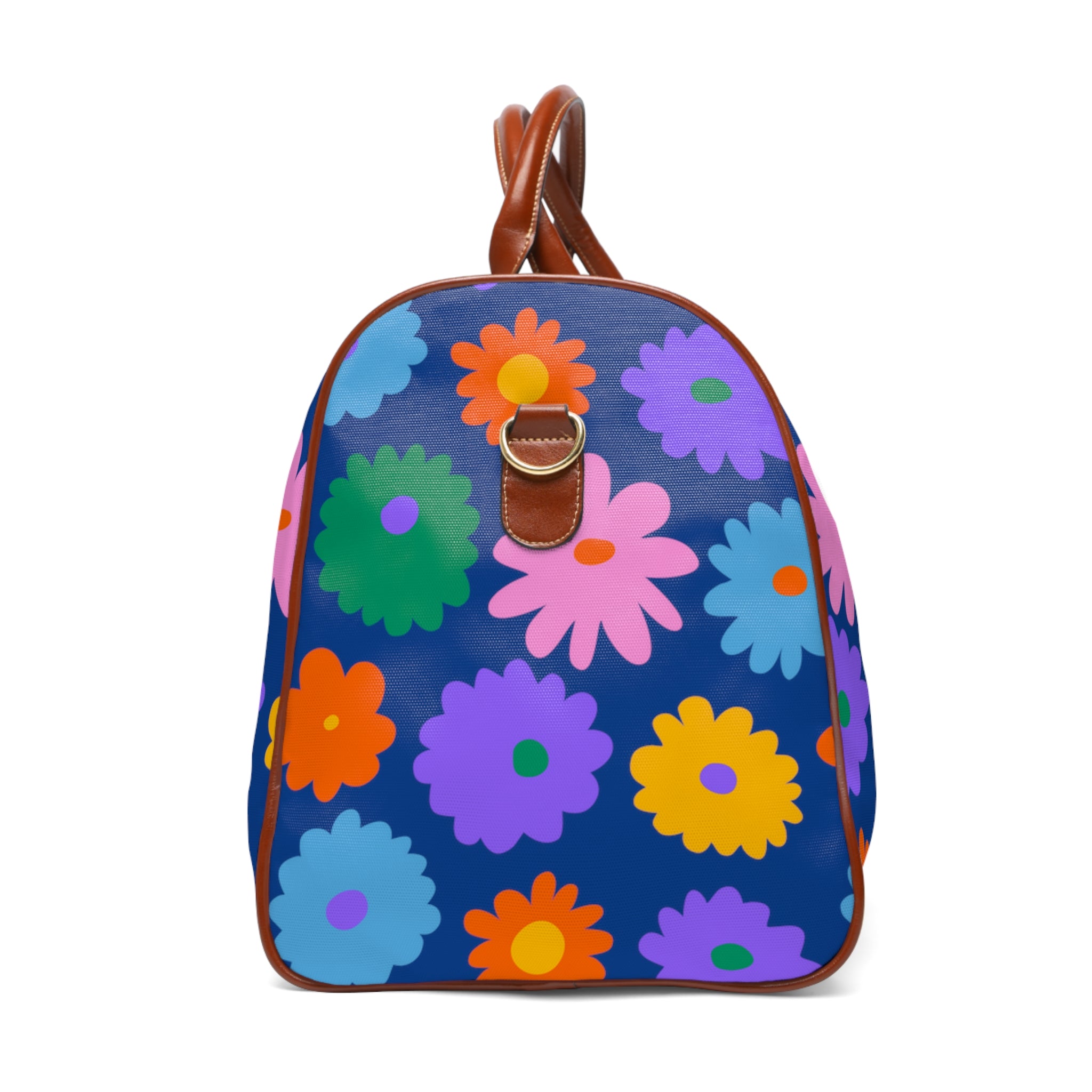 Stay In Spirit Blue Flower Waterproof Travel Bag (Luxury) - Stay In Spirit Shop