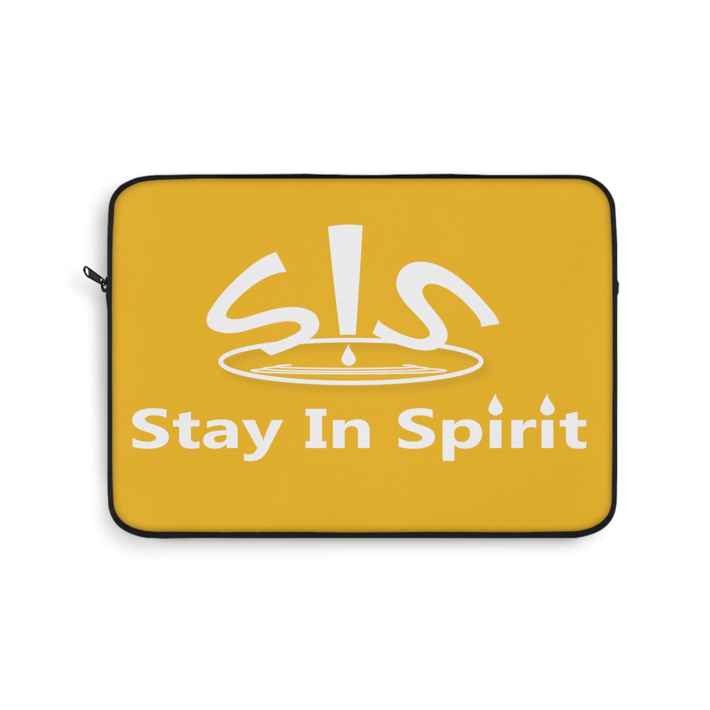 Yellow Stay In Spirit Laptop Sleeve - Stay In Spirit Shop