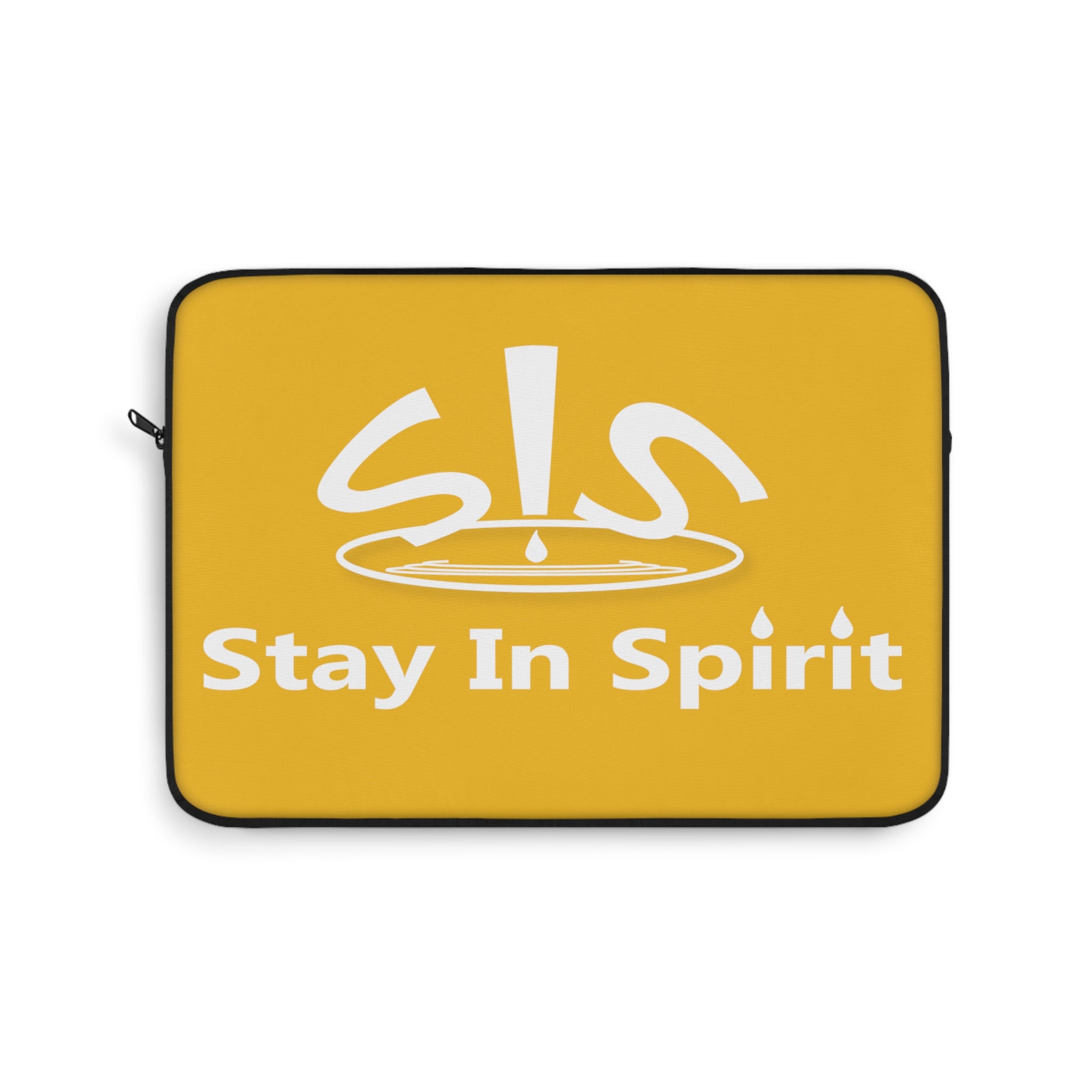 Yellow Stay In Spirit Laptop Sleeve - Stay In Spirit Shop