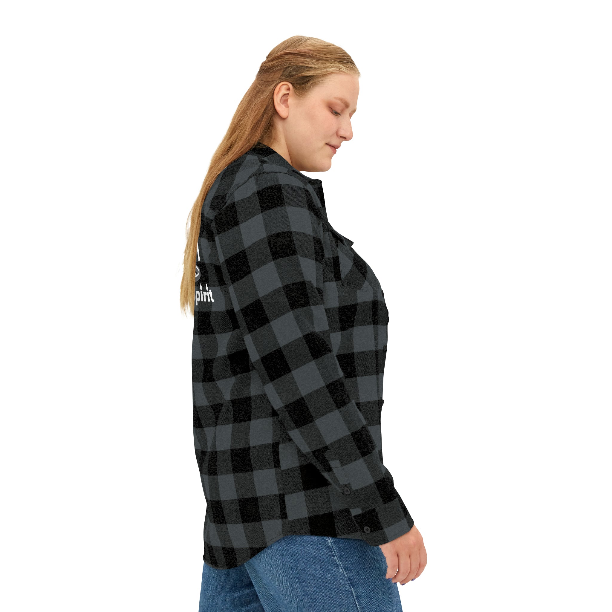 Stay In Spirit Unisex Flannel Shirt - Stay In Spirit Shop