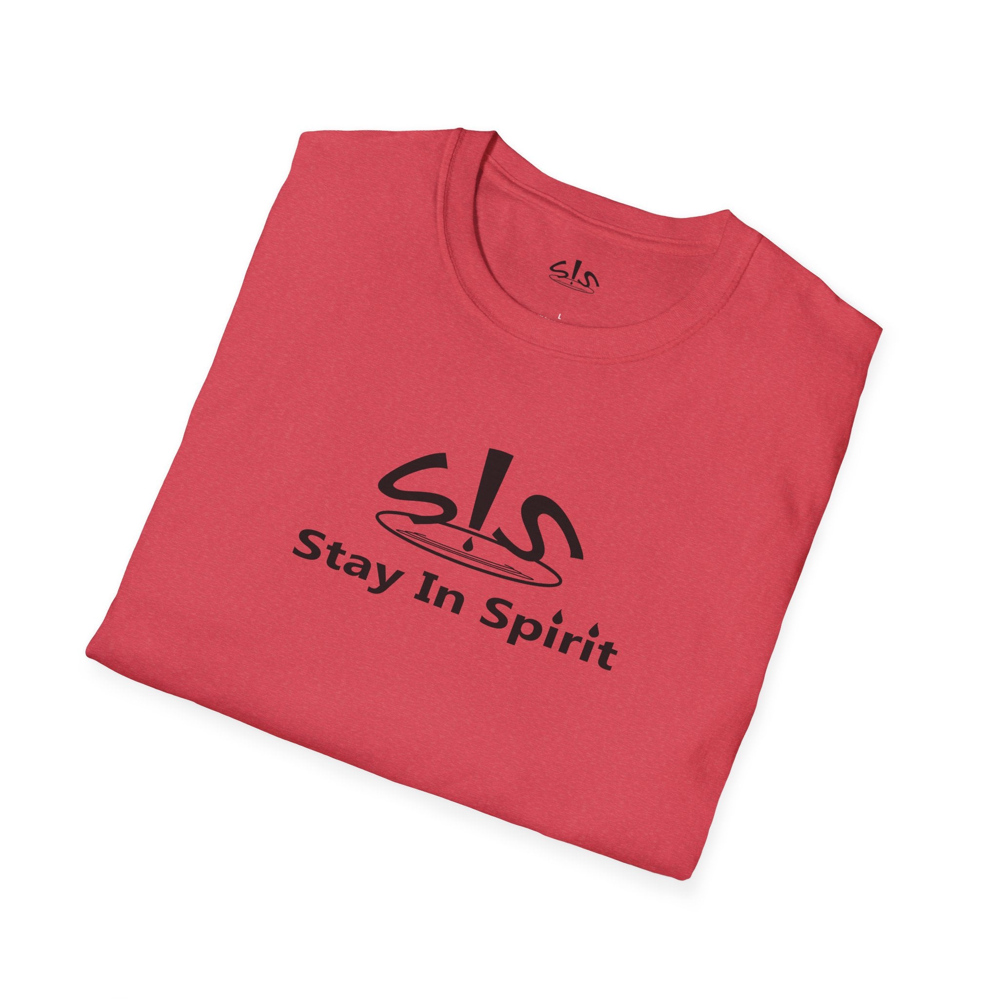 Stay In Spirit Logo (Black) Unisex Softstyle T-Shirt